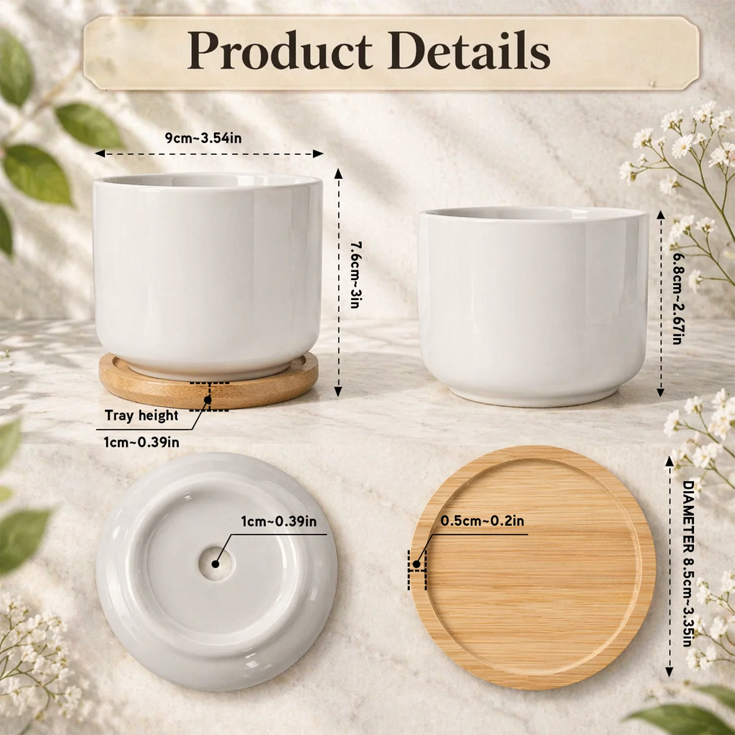 Watching You Be a Mom Personalized Plant Pot Gift For Daughter From Mom, Mommy To Be Gift CH07 911266 - Image 2
