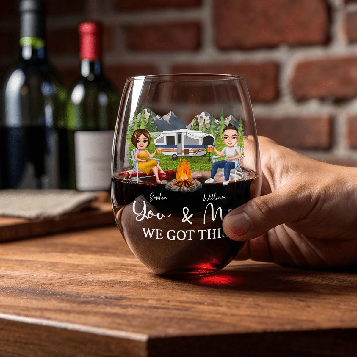 You And Me We Got This Anniversary Couple Wine Glass Valentines Day Gift N304 HA75 895086 - Image 2