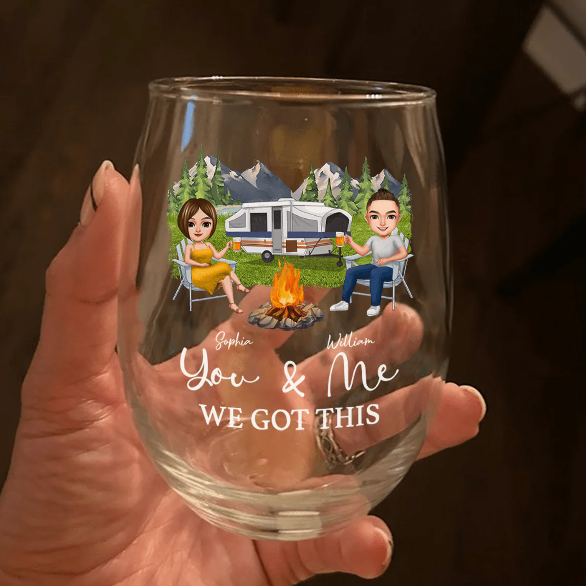 You And Me We Got This Anniversary Couple Wine Glass Valentines Day Gift N304 HA75 895086 - Image 6