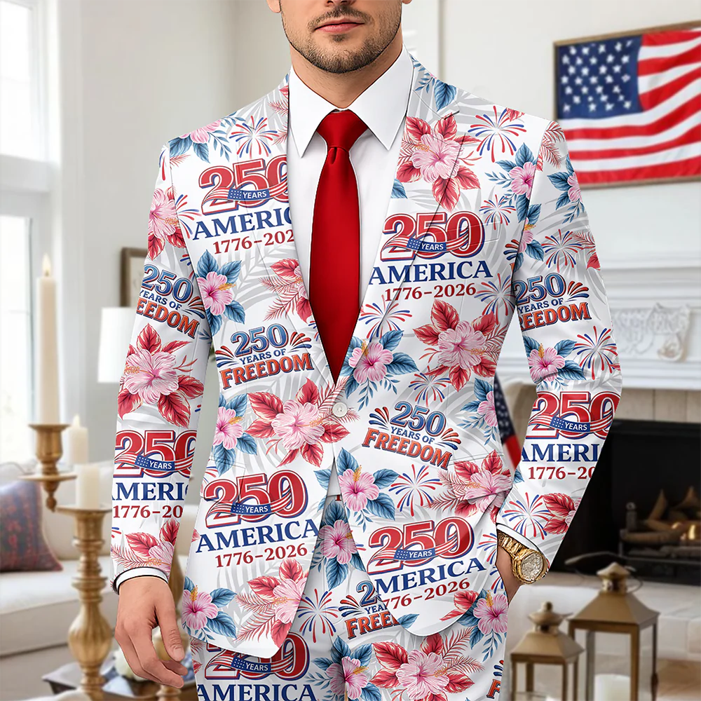 250 Years Of America 1776-2026 Men's Suit CH07 910940 - Image 2