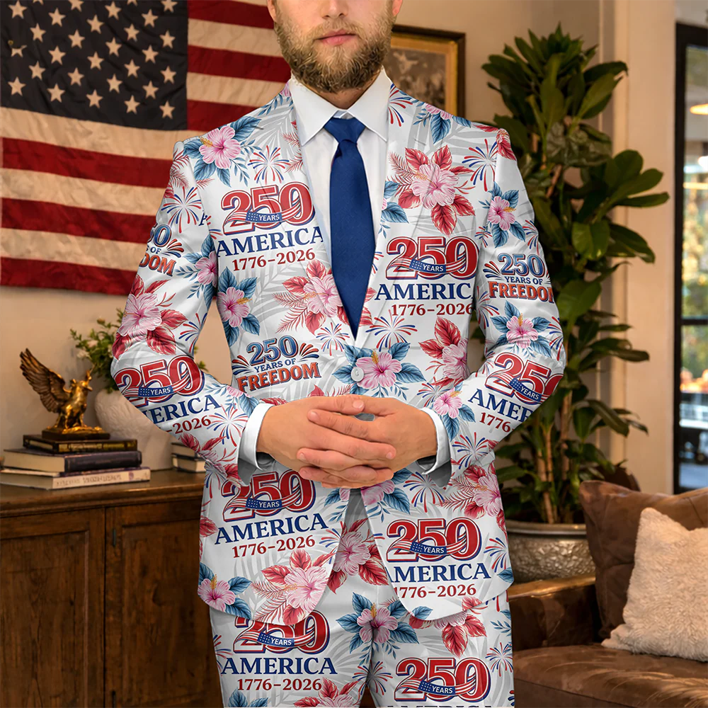 250 Years Of America 1776-2026 Men's Suit CH07 910940 - Image 4