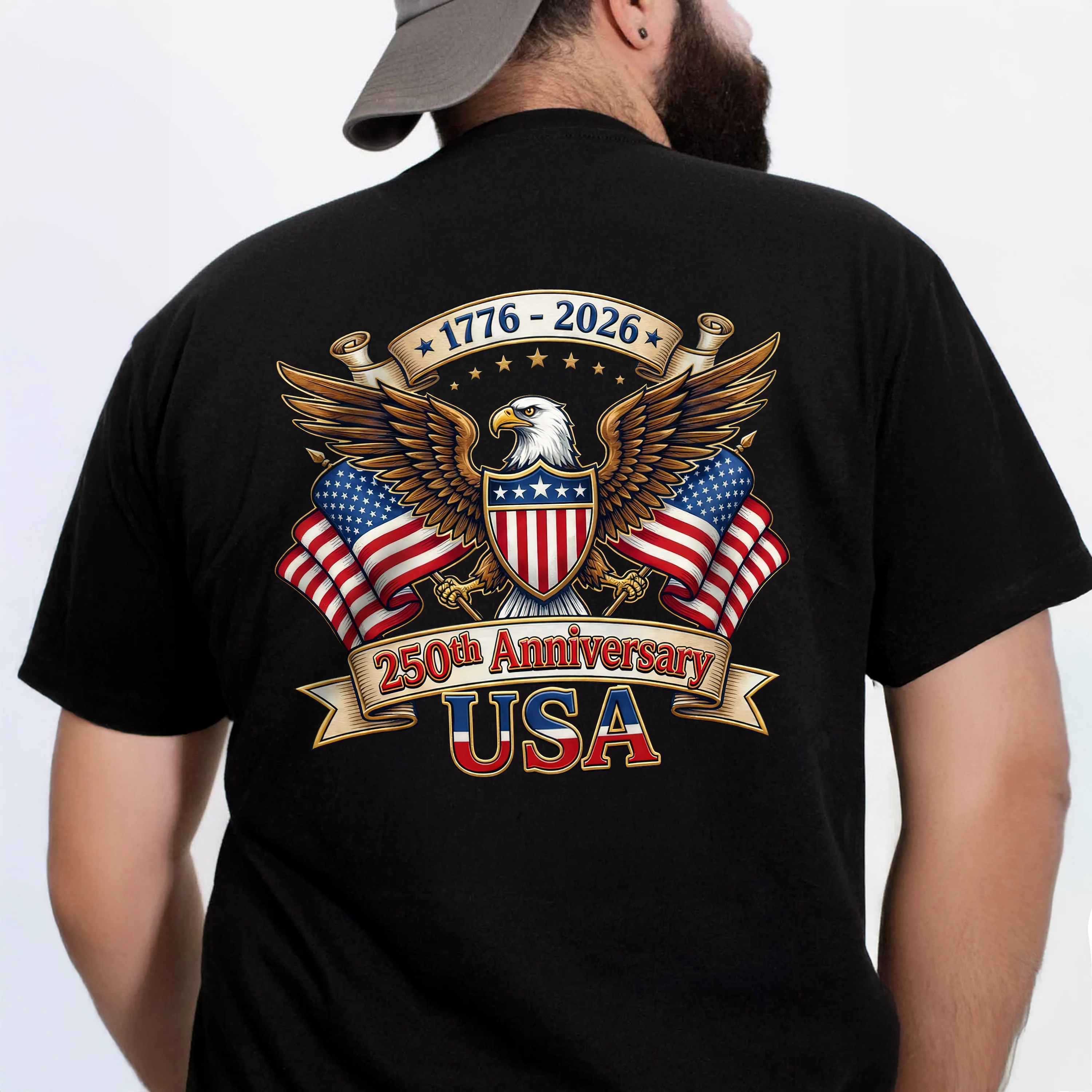 250th Anniversary USA 1776-2026 Back Shirt CH07 911066 - Image 8
