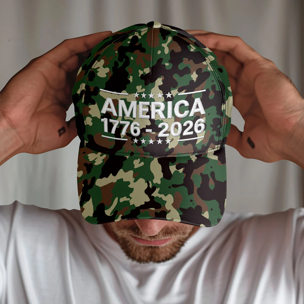 American 1776-2026 250 Years Anniversary AOP Cap TH10 169419 - Image 3