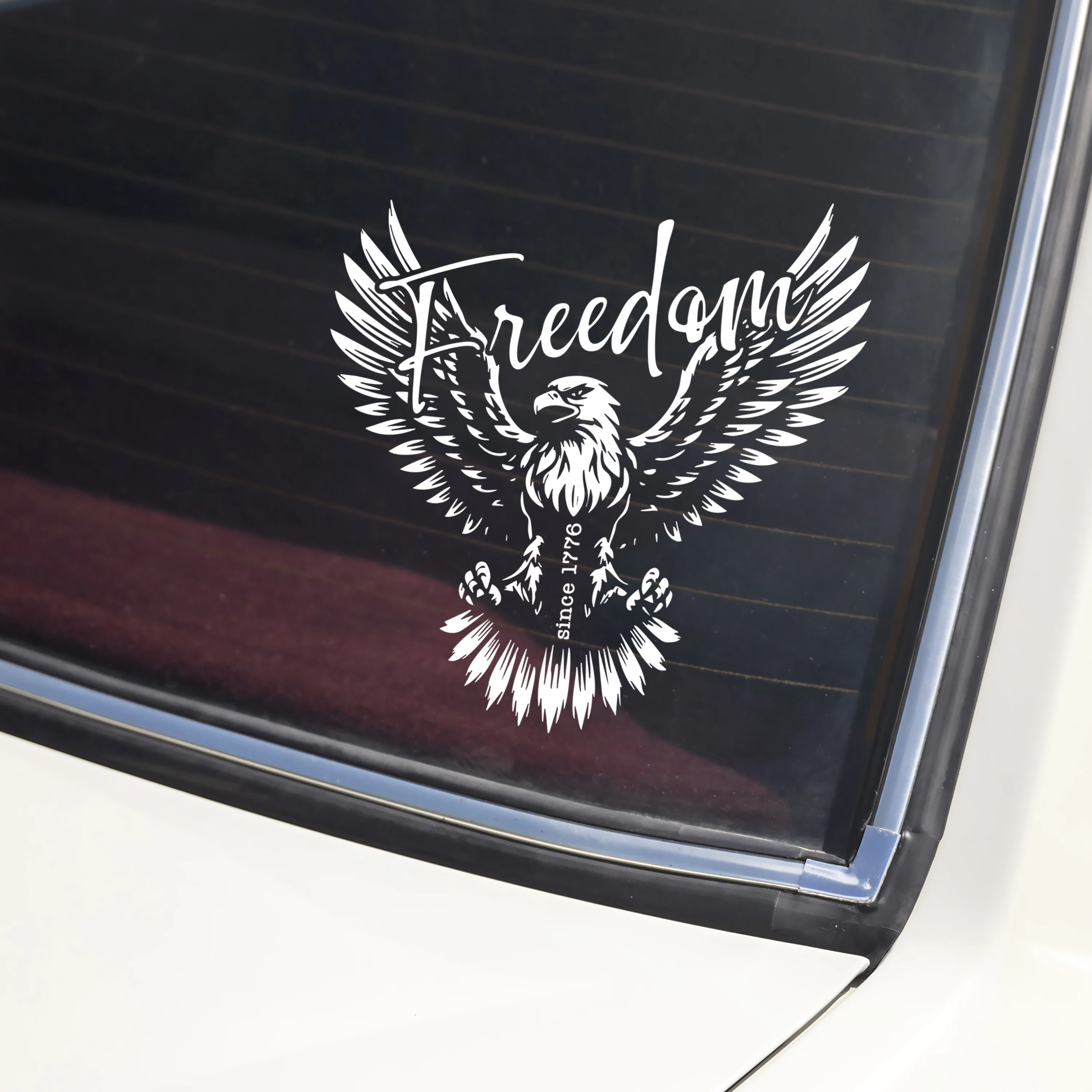 American Freedom Since 1776 Car Window Decal Sticker HA75 898962 - Image 3