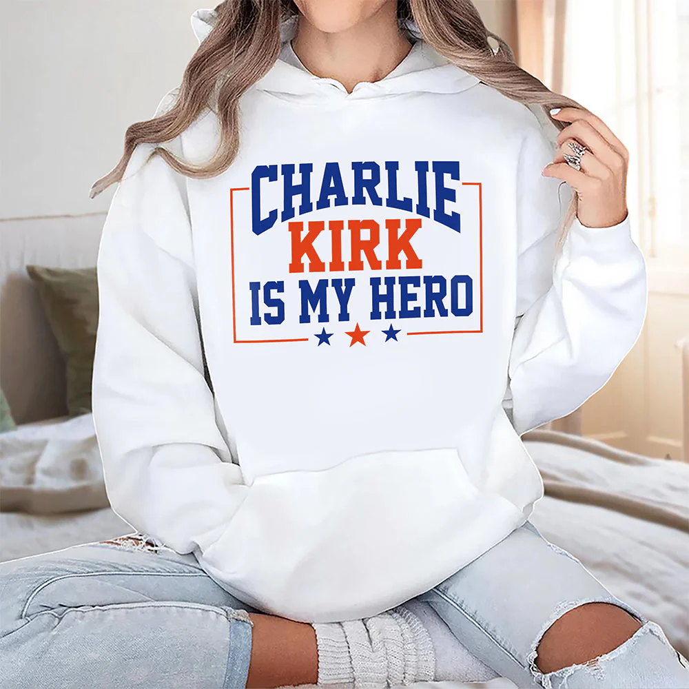 Charlie Kirk Is My Hero Bright Shirt TH10 64419 - Image 3