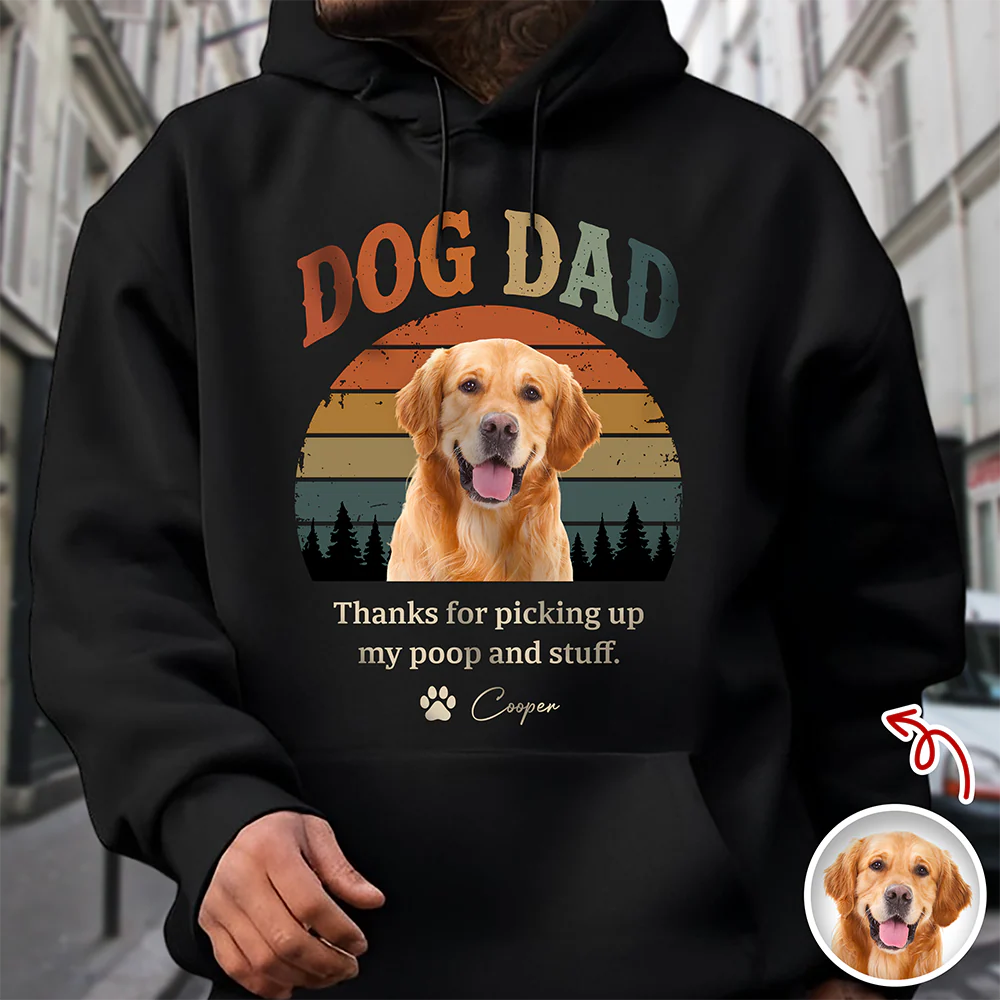Custom Dog Dad Vintage Dark Shirt For Dog Lovers CH07 911440 - Image 3