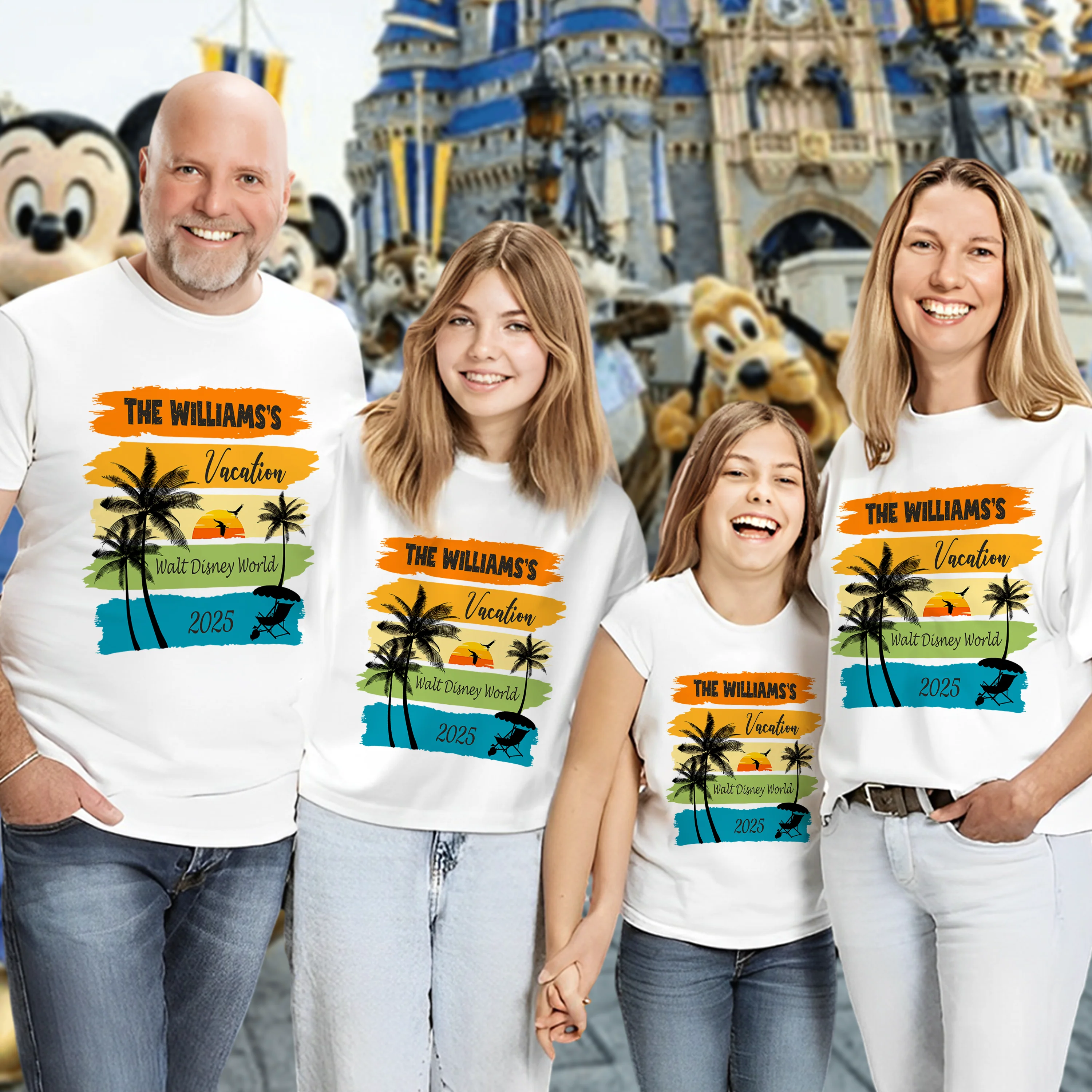 Custom Family Vacation Shirts 2025 – Personalized Family Trip Light Shirts LM32 893819 - Image 2