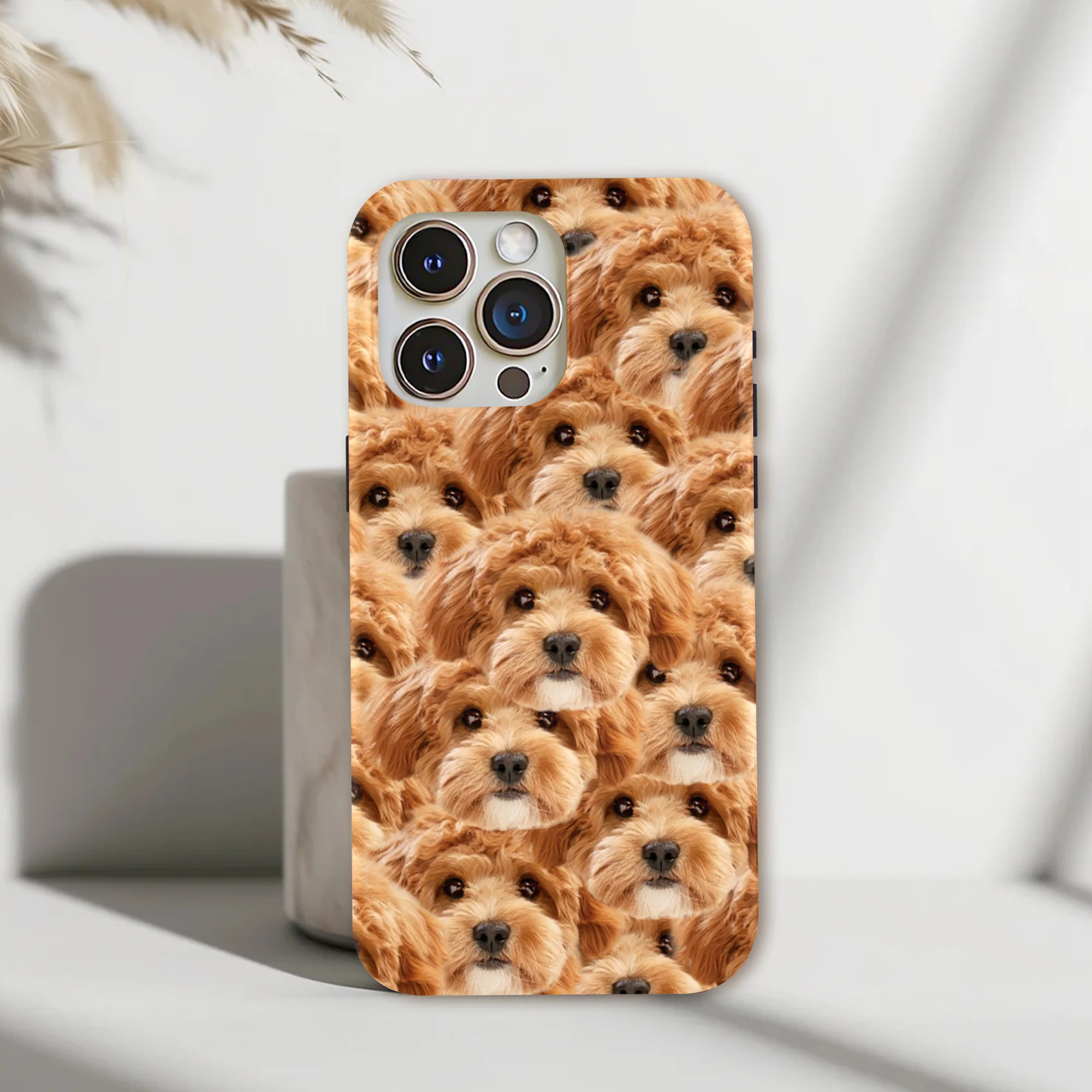 Custom Full Face Pet Photo Phone Case Gift For Pet Lover HA75 920236 - Image 2