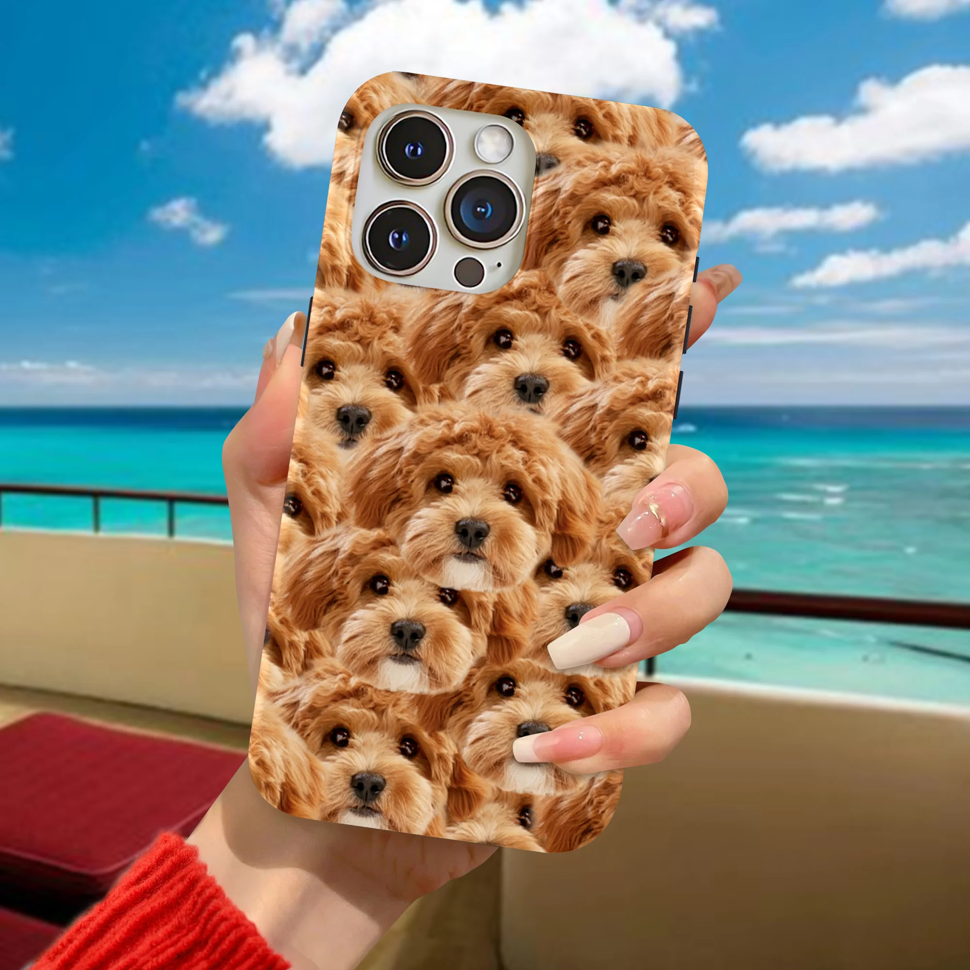 Custom Full Face Pet Photo Phone Case Gift For Pet Lover HA75 920236 - Image 4