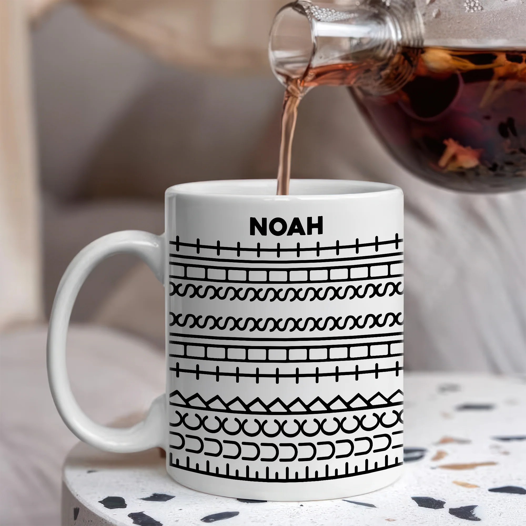 Custom Hidden Swear Message Funny Office Gift For Work Bestie - Personalized Print Full Mug CH07 895908 - Image 3