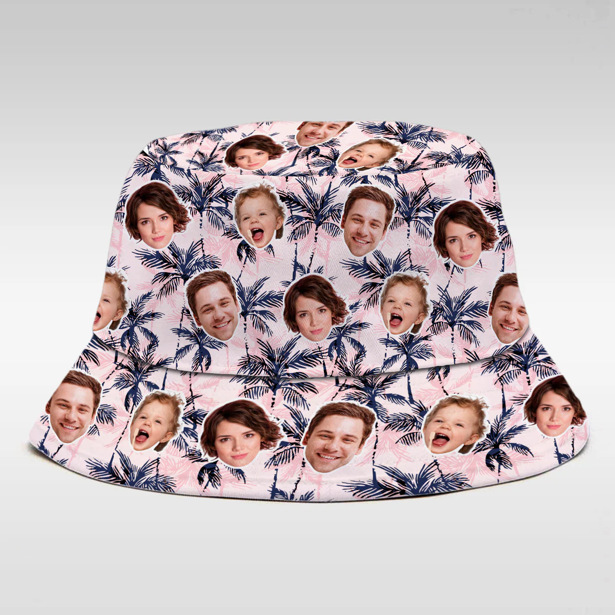 Custom Human Face Photo On Family Bucket Hat TH10 894165 - Image 4