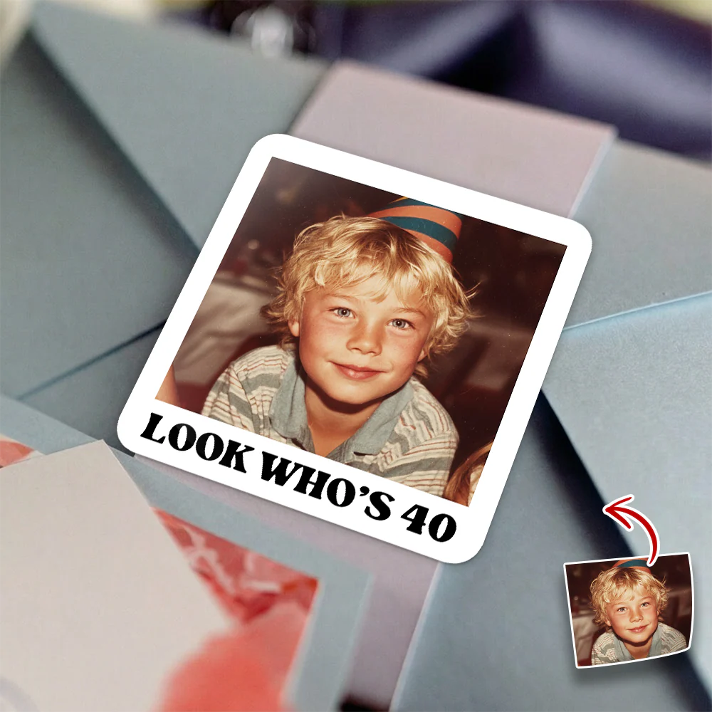 Custom Look Who’s Photo Roll Sticker For Birthday Decor LM32 899907 - Image 6