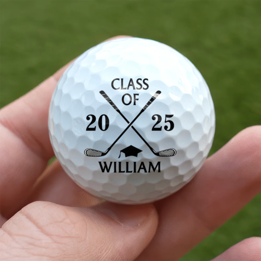 Custom Name Class Of 2026 Golf Ball Gift For Graduation LM32 897651