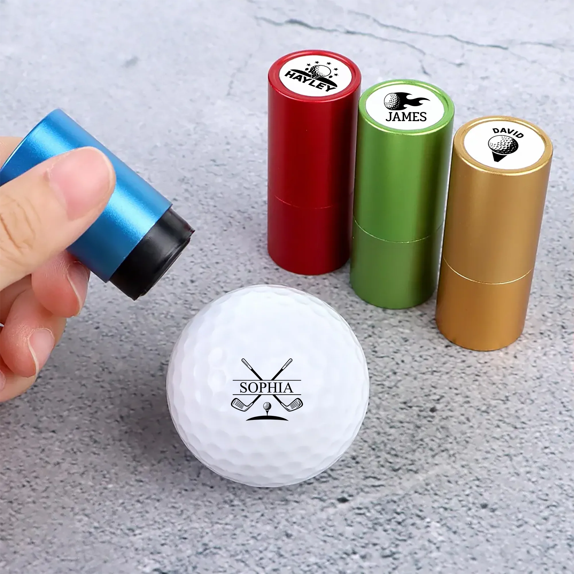 Custom Name Golf Ball Stamp Gift For Golfer Lovers CH07 895518 - Image 3