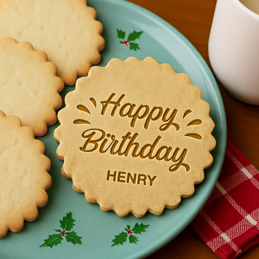 Custom Name Happy Birthday - Personalized Cookie Stamp HA75 898468 - Image 7