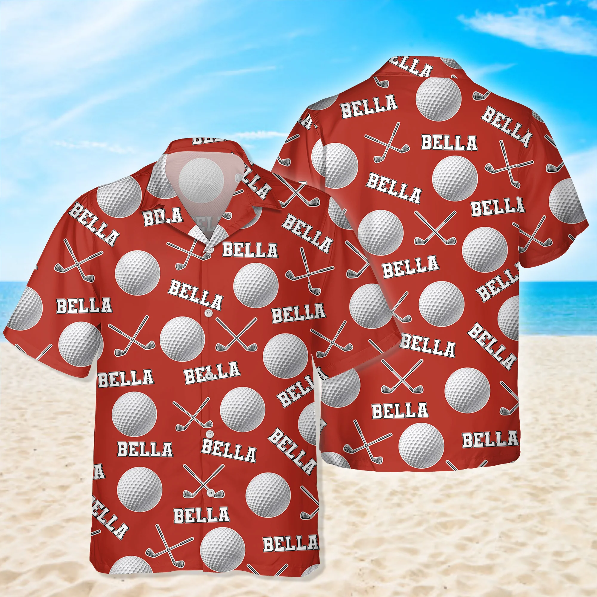 Custom Name Hawaii Shirt Gift for Golf Lovers TH10 898199 - Image 2