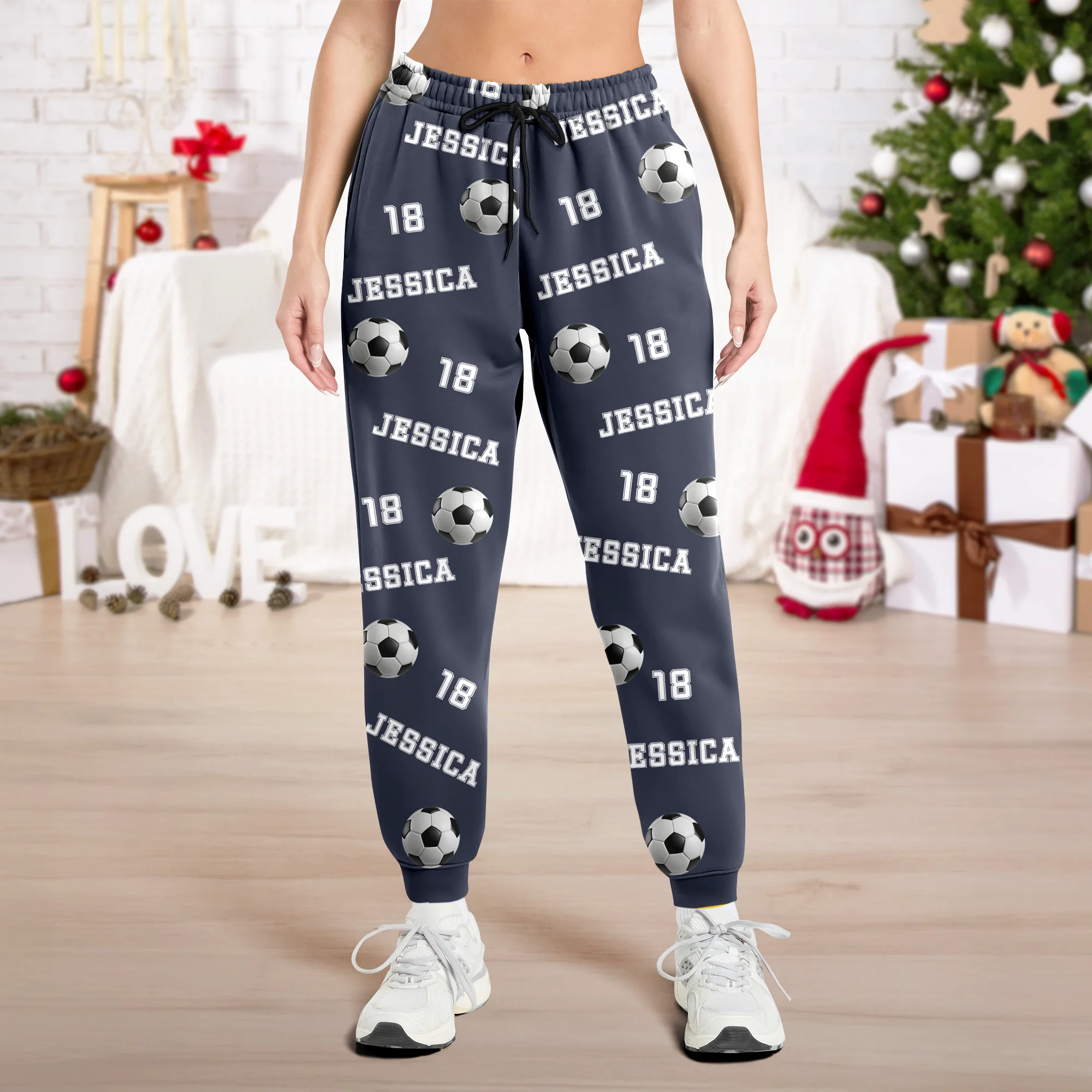 Custom Name, Number Soccer - Personalized Sweatpants HA75 897670 - Image 3
