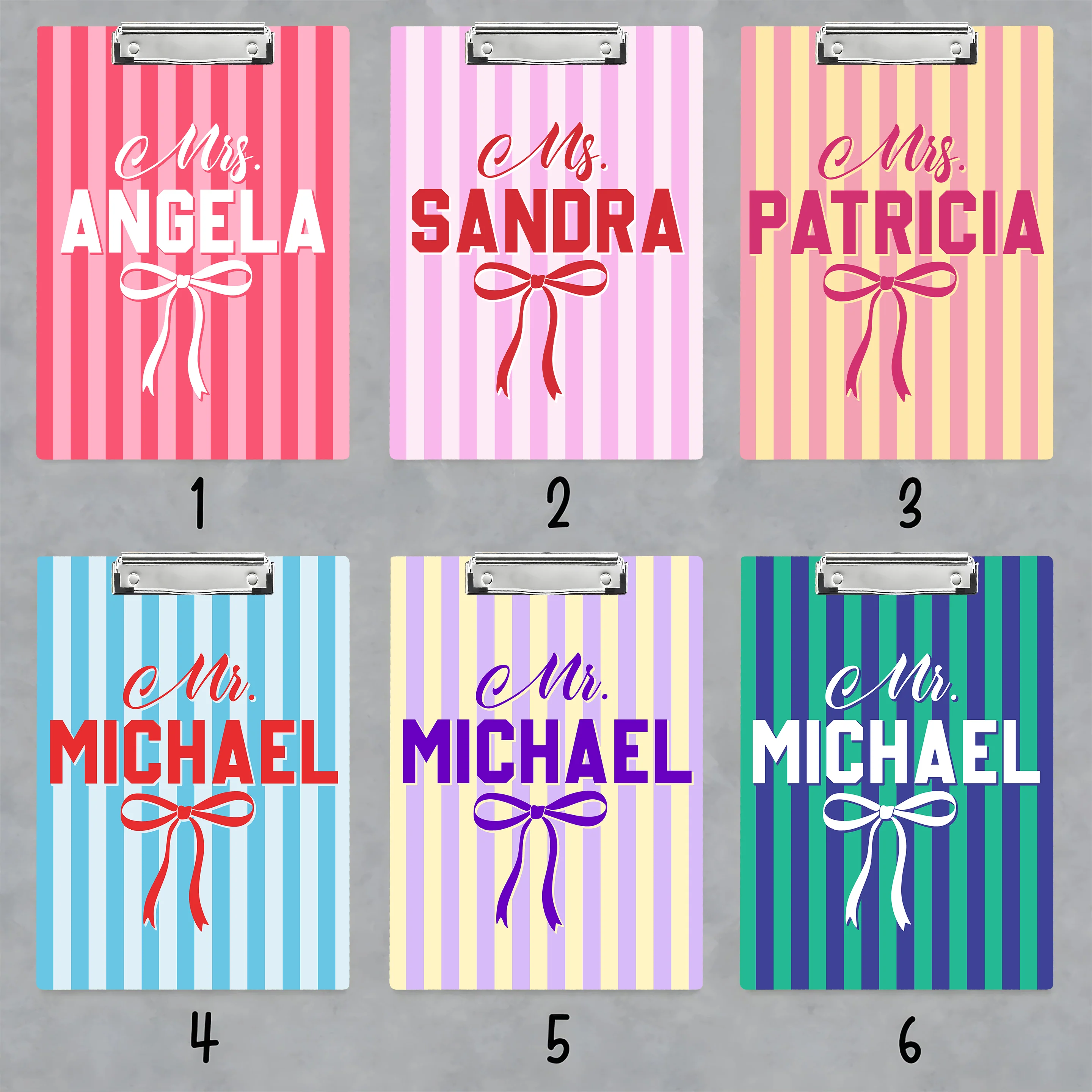 Custom Name Teacher Clipboard, Personalized Acrylic Paper, Appreciation Gift HO82 902906 - Image 6