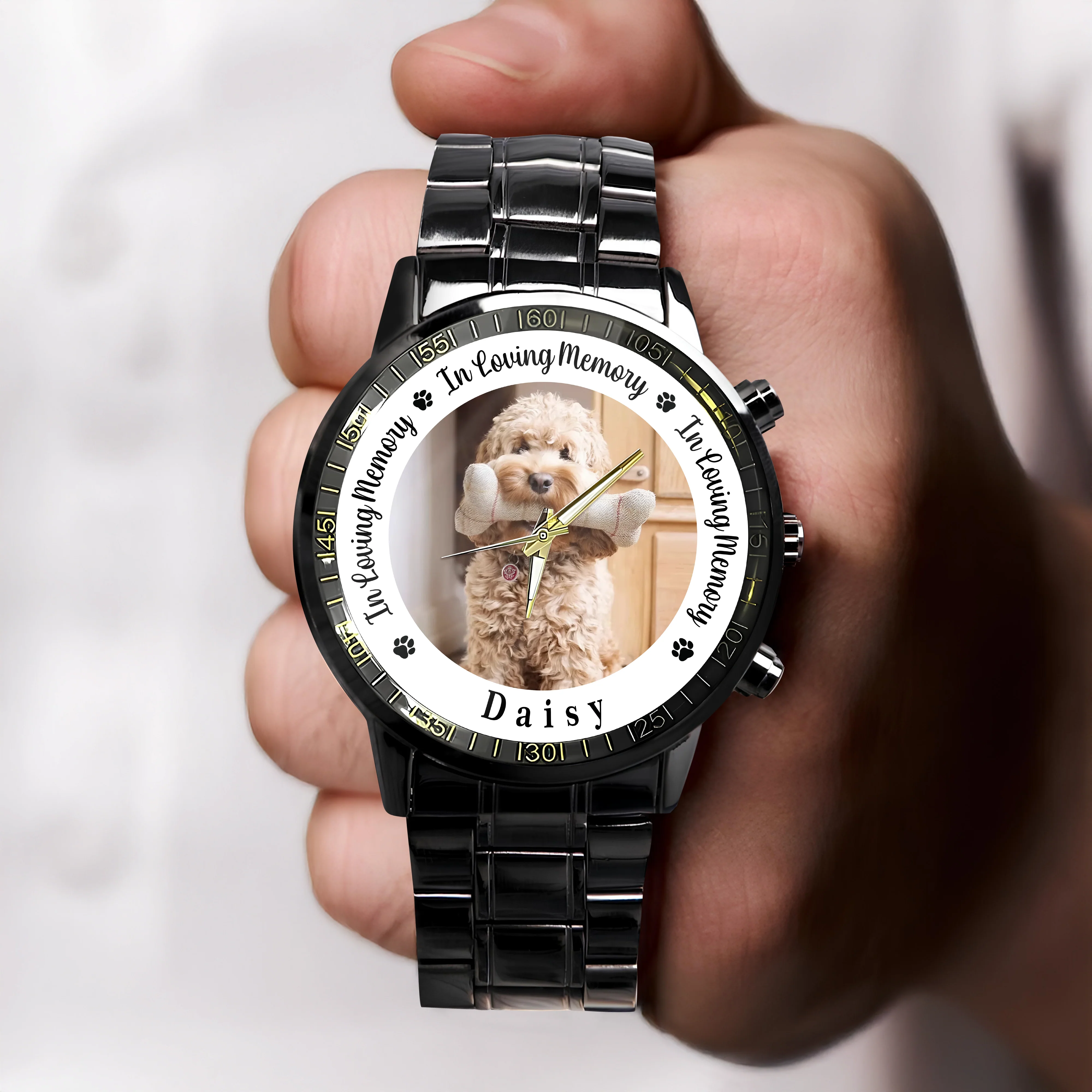 Custom Pet Memorial Photo - Personalized Men's Watch Gift For Dog Cat Lovers TH10 894261 - Image 8