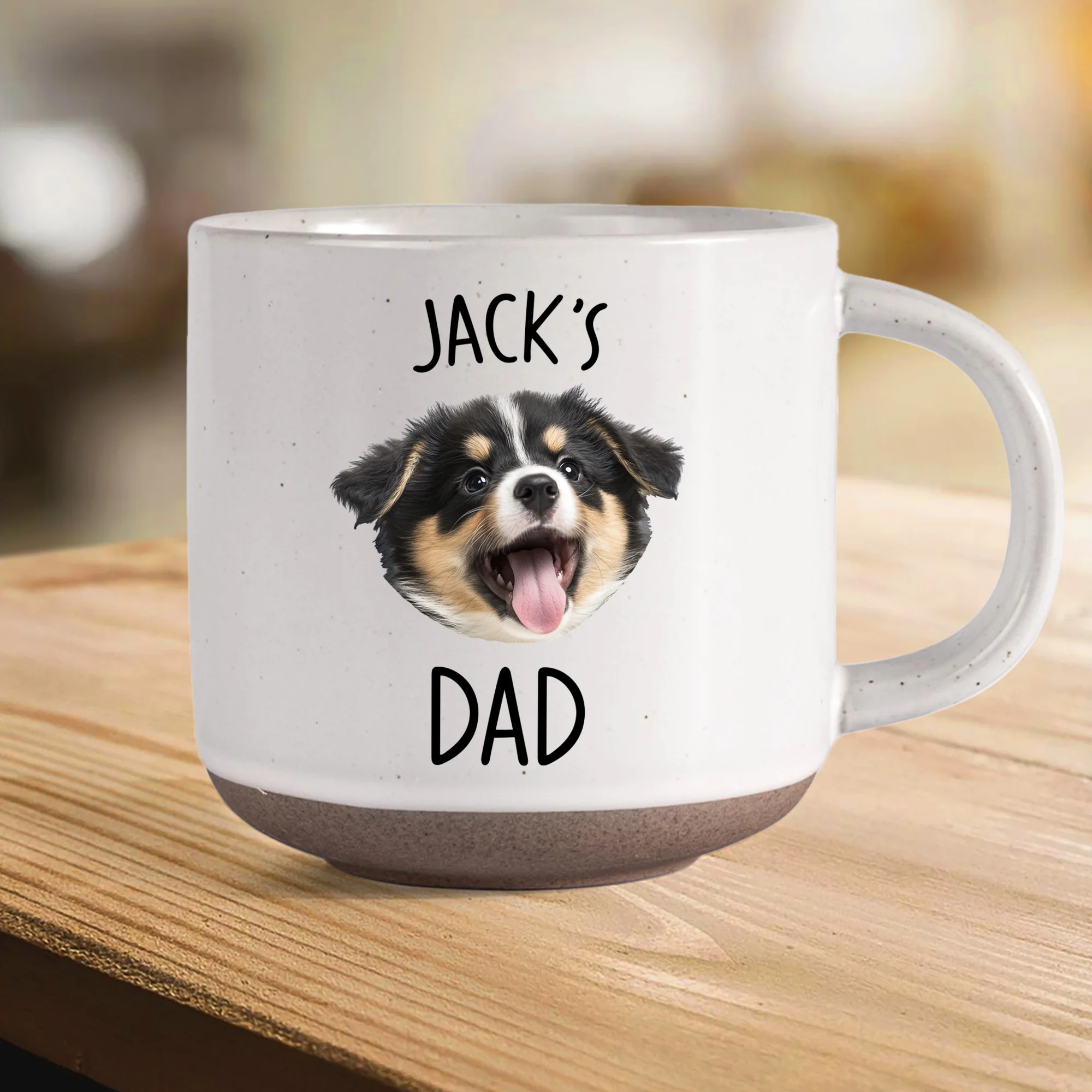 Custom Pet Photo Pottery Mug Gift For Pet Lovers CH07 911394 - Image 3