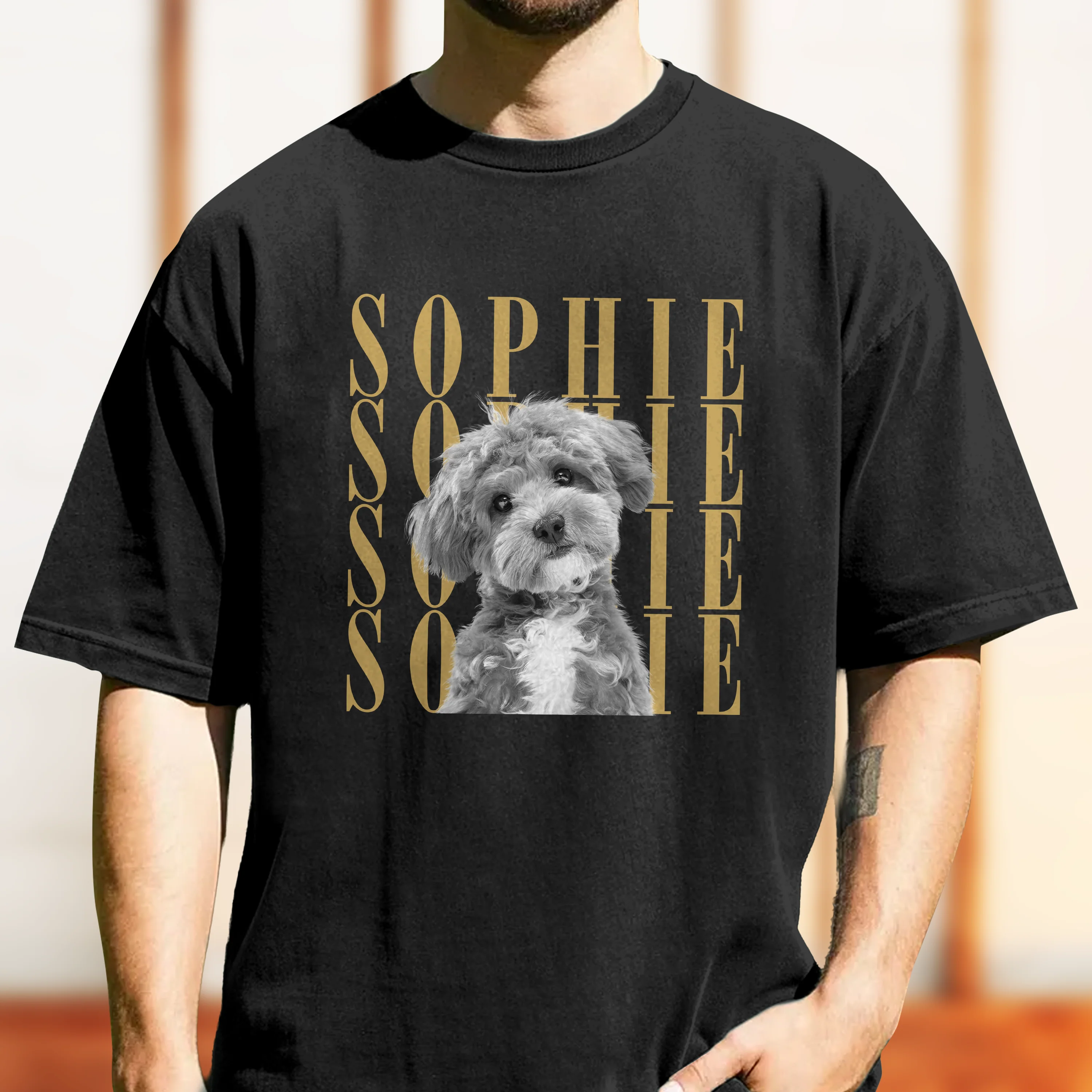 Custom Pet Photo Vintage Comfort Shirt Gift For Pet Lovers CH07 911544 - Image 8