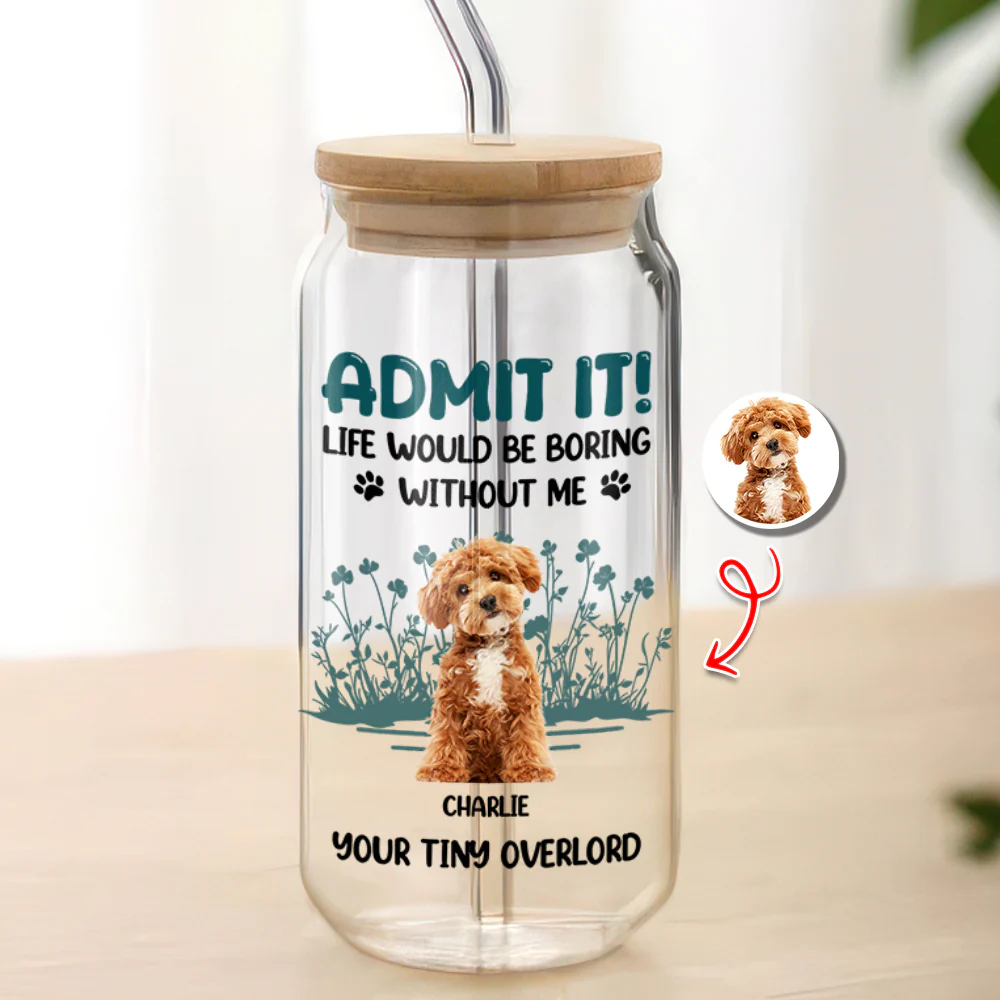 Custom Photo Admit It - Personalized Glass Can With Lid HO82 894670 - Image 11
