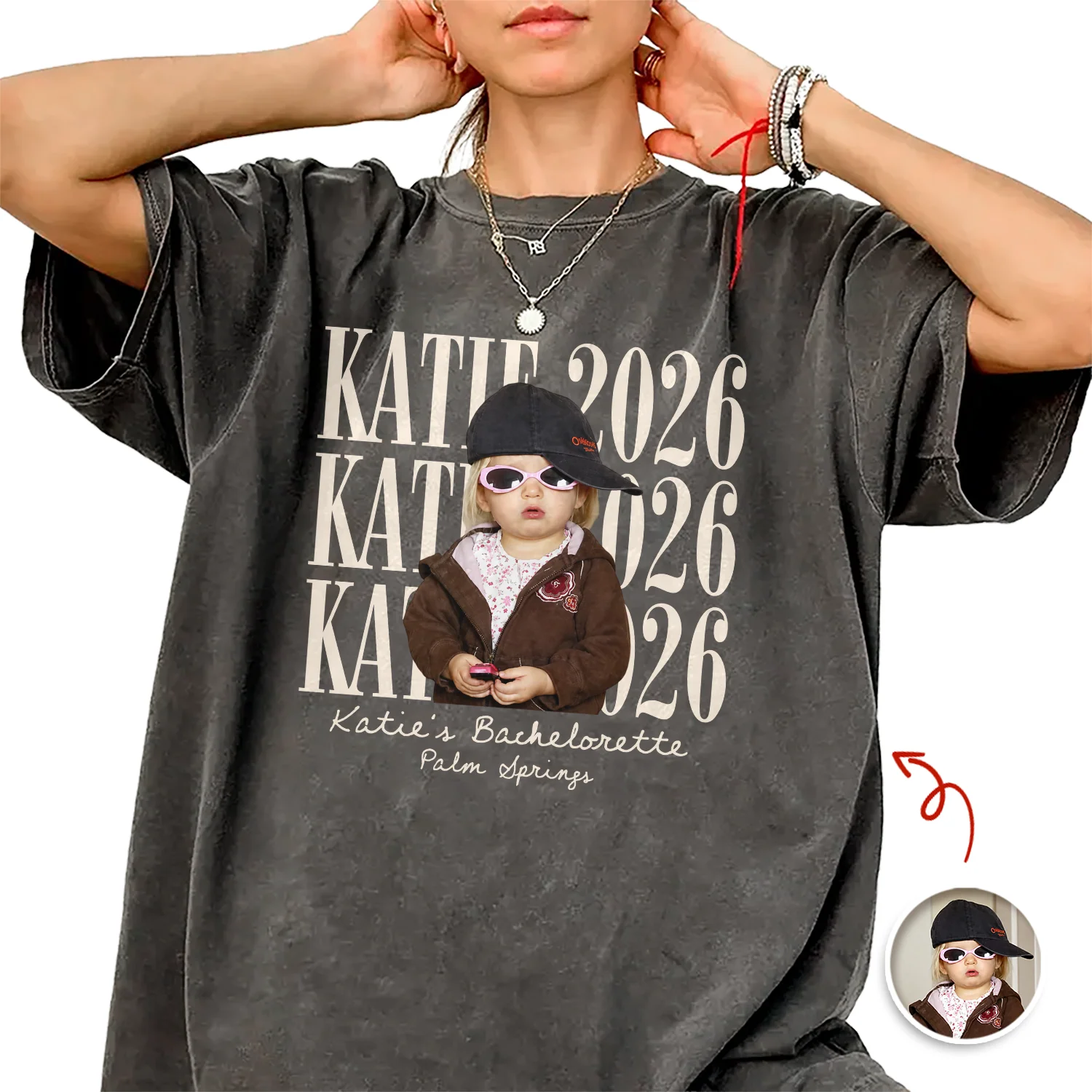 Custom Photo Bachelorette Comfort Shirt Bridal Party HA75 921814 - Image 3