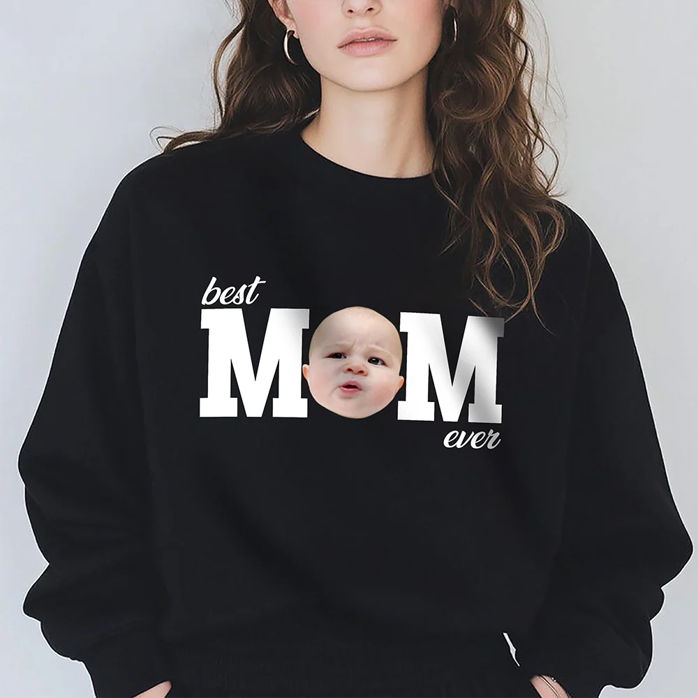 Custom Photo Best Dad Ever, Best Mom Ever Dark Shirt HA75 921110 - Image 7