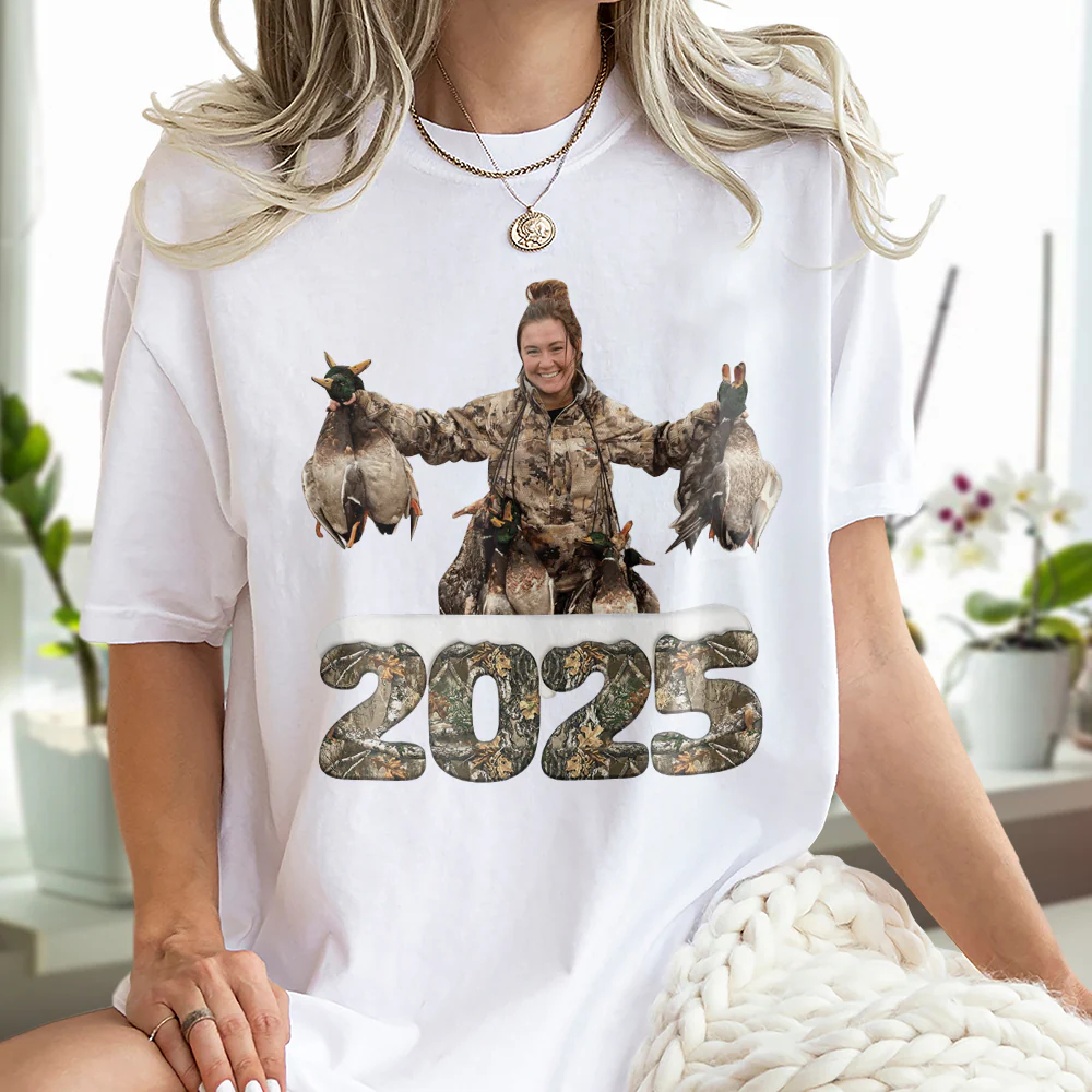 Custom Photo Bright Shirt Christmas Gifts For Duck Hunting HA75 898368 - Image 2