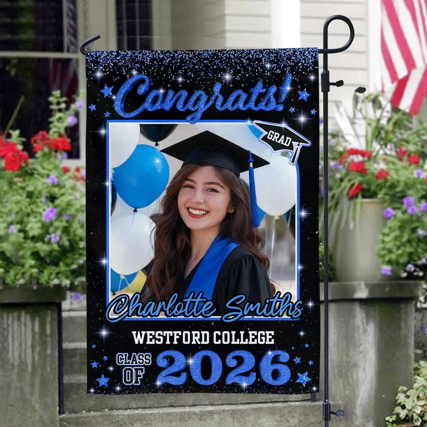 Custom Photo Class of 2026 Garden Flag Congrat Grad Gift, Graduation Decorations CH07 910756 - Image 27