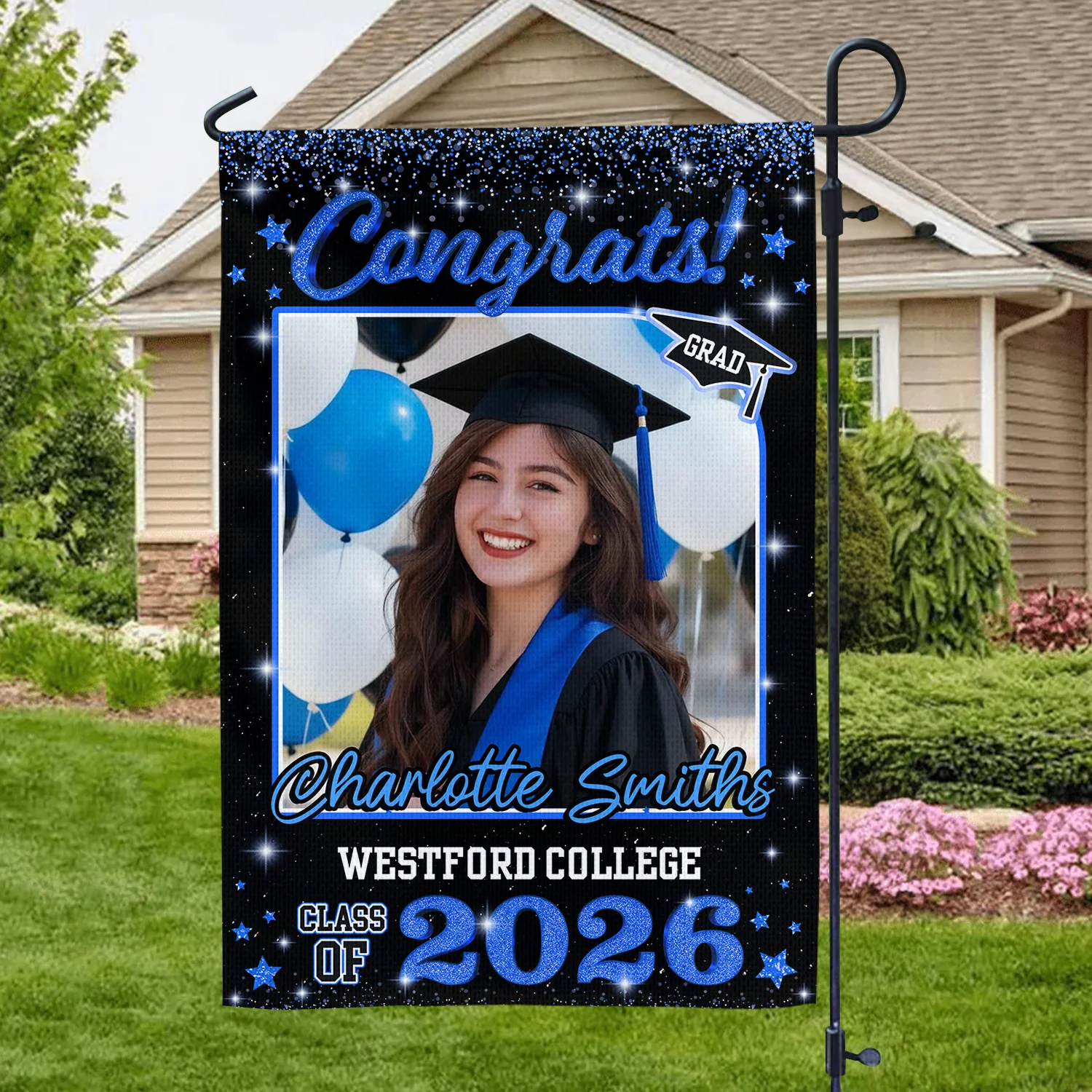 Custom Photo Class of 2026 Garden Flag Congrat Grad Gift, Graduation Decorations CH07 910756 - Image 29
