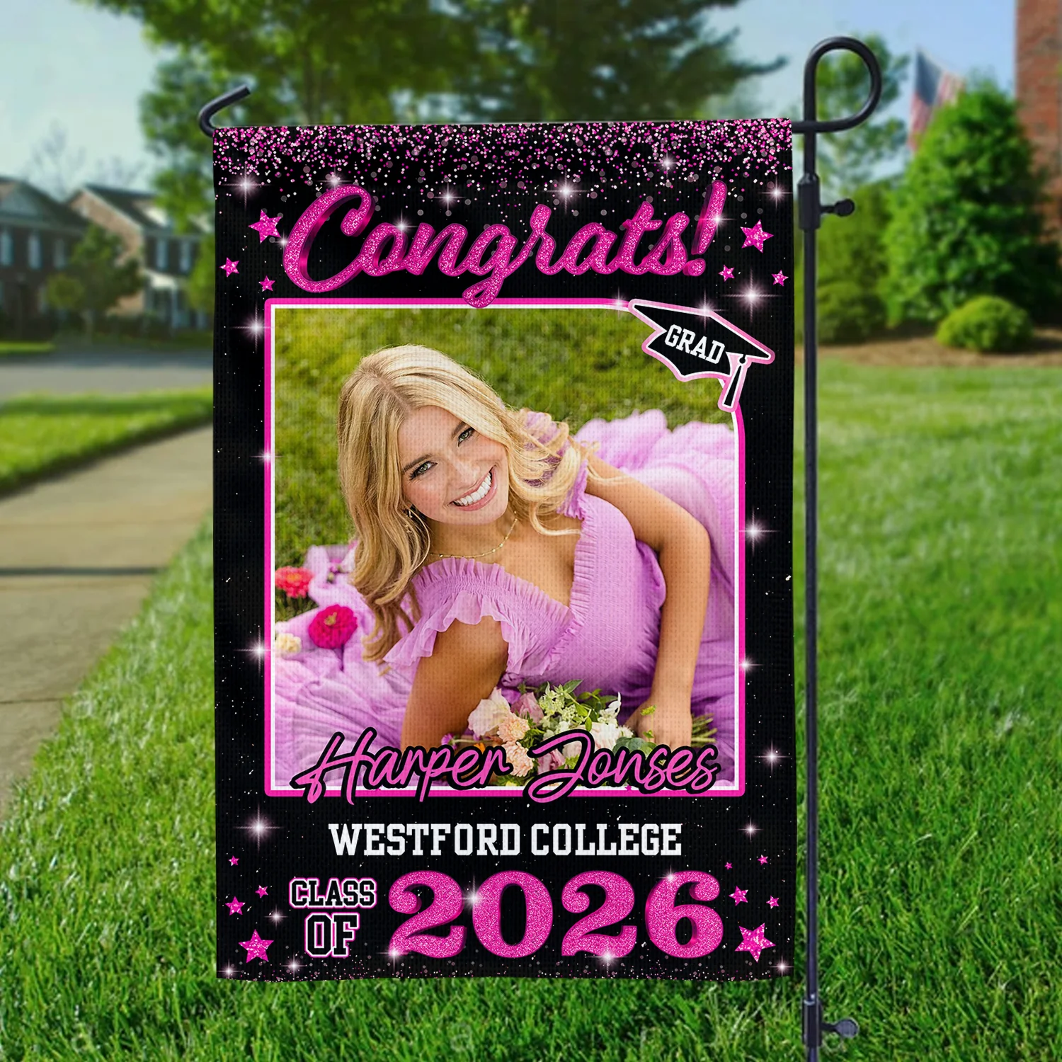 Custom Photo Class of 2026 Garden Flag Congrat Grad Gift, Graduation Decorations CH07 910756 - Image 31
