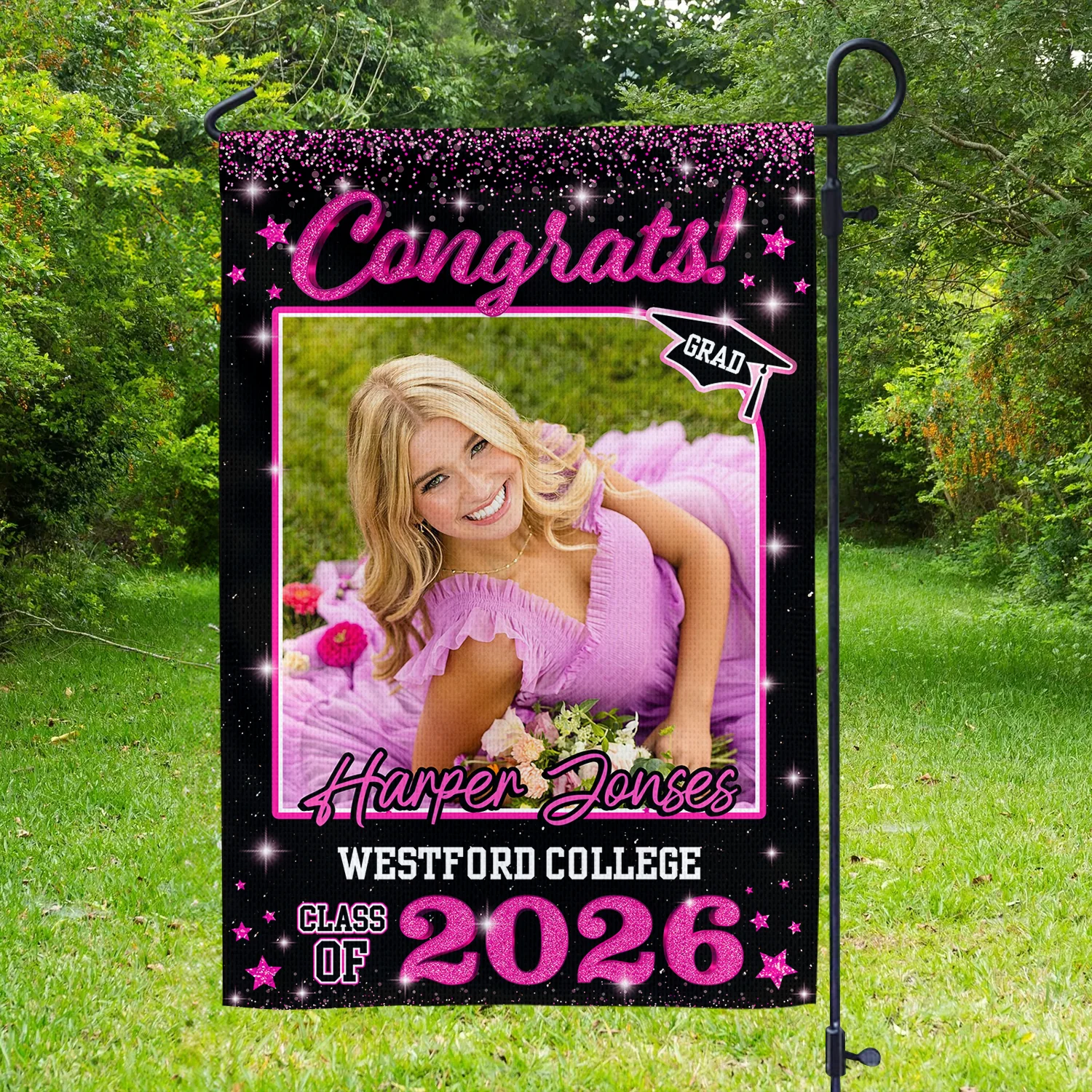 Custom Photo Class of 2026 Garden Flag Congrat Grad Gift, Graduation Decorations CH07 910756 - Image 33