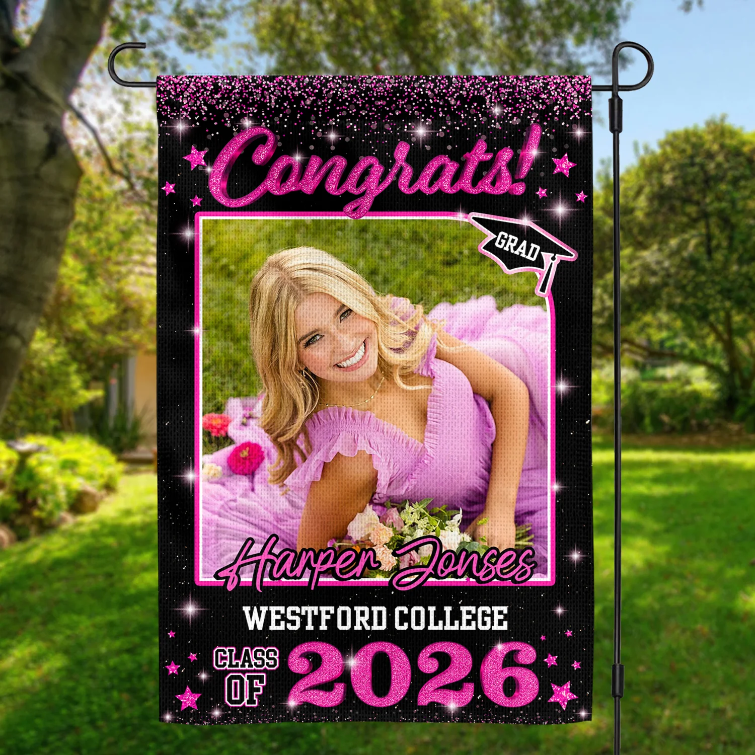 Custom Photo Class of 2026 Garden Flag Congrat Grad Gift, Graduation Decorations CH07 910756 - Image 36