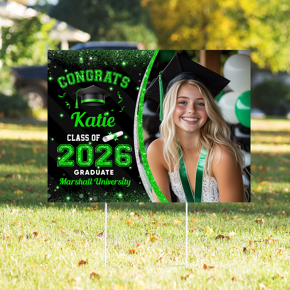 Custom Photo Class Of 2026 Personalized Graduation Yard Sign HA75 920462 - Image 24