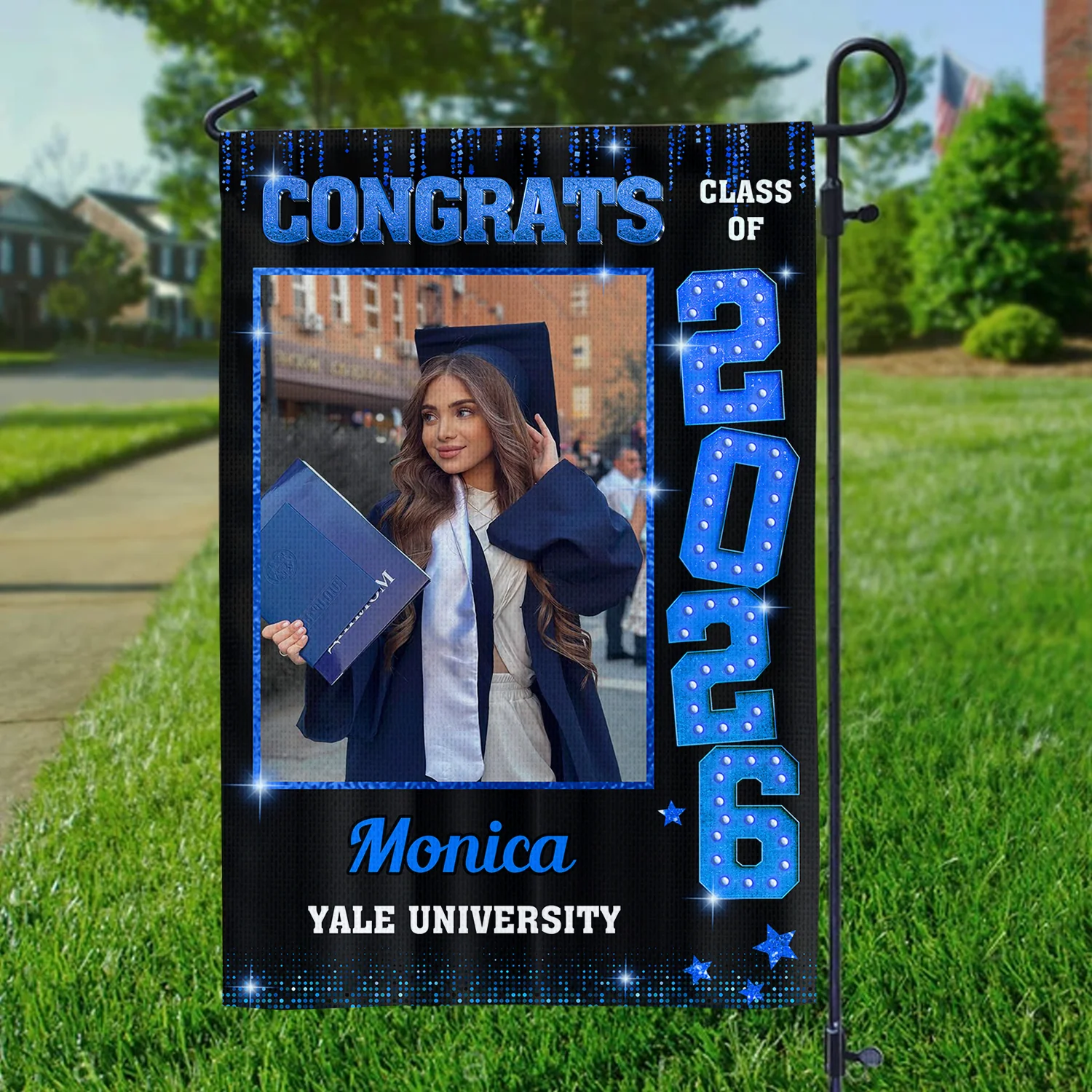 Custom Photo Congrats Class of 2026 Graduation Garden Flag CH07 910816 - Image 17
