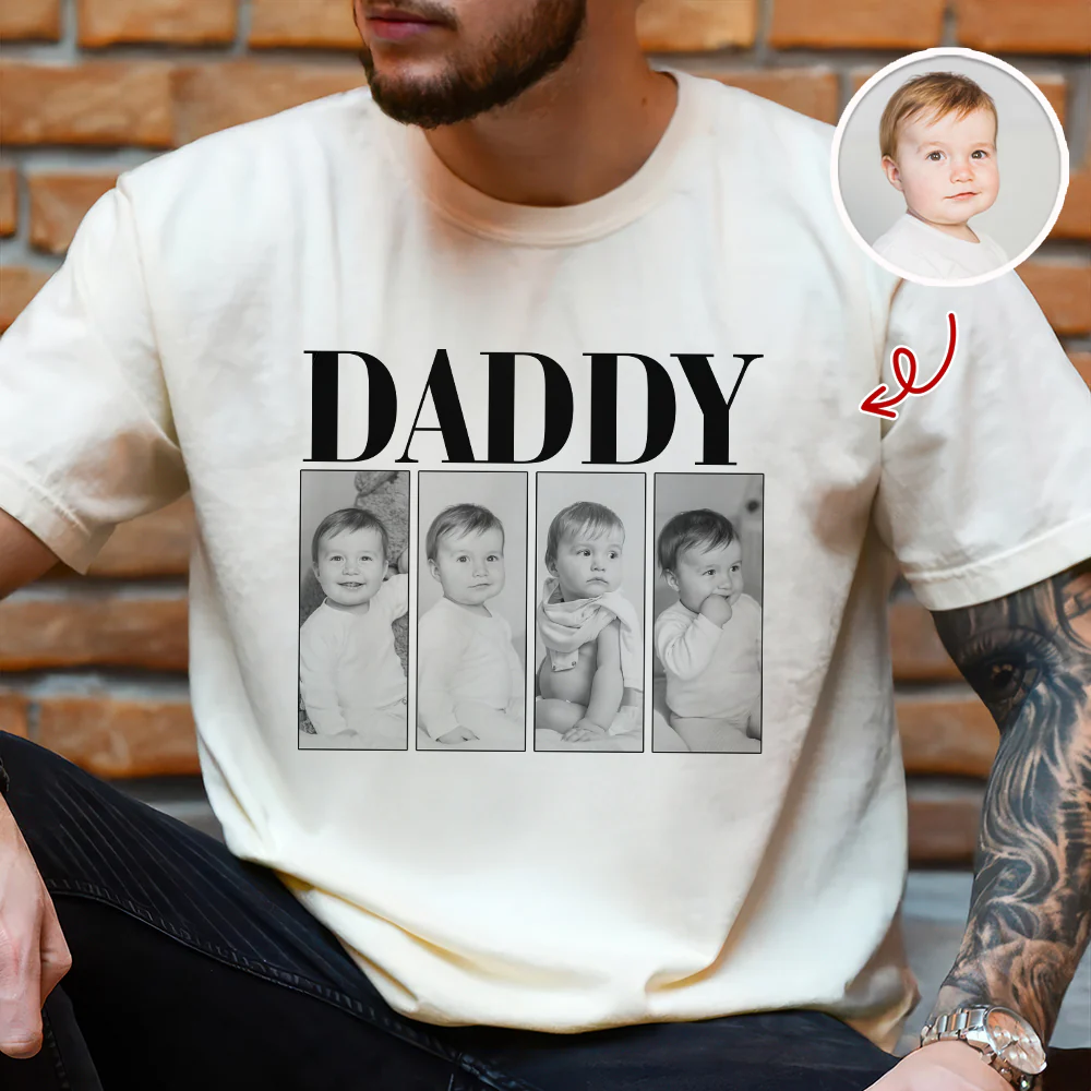 Custom Photo Daddy Mommy Personalized Comfort Shirt Gift For Dad Mom HA75 897650 - Image 4