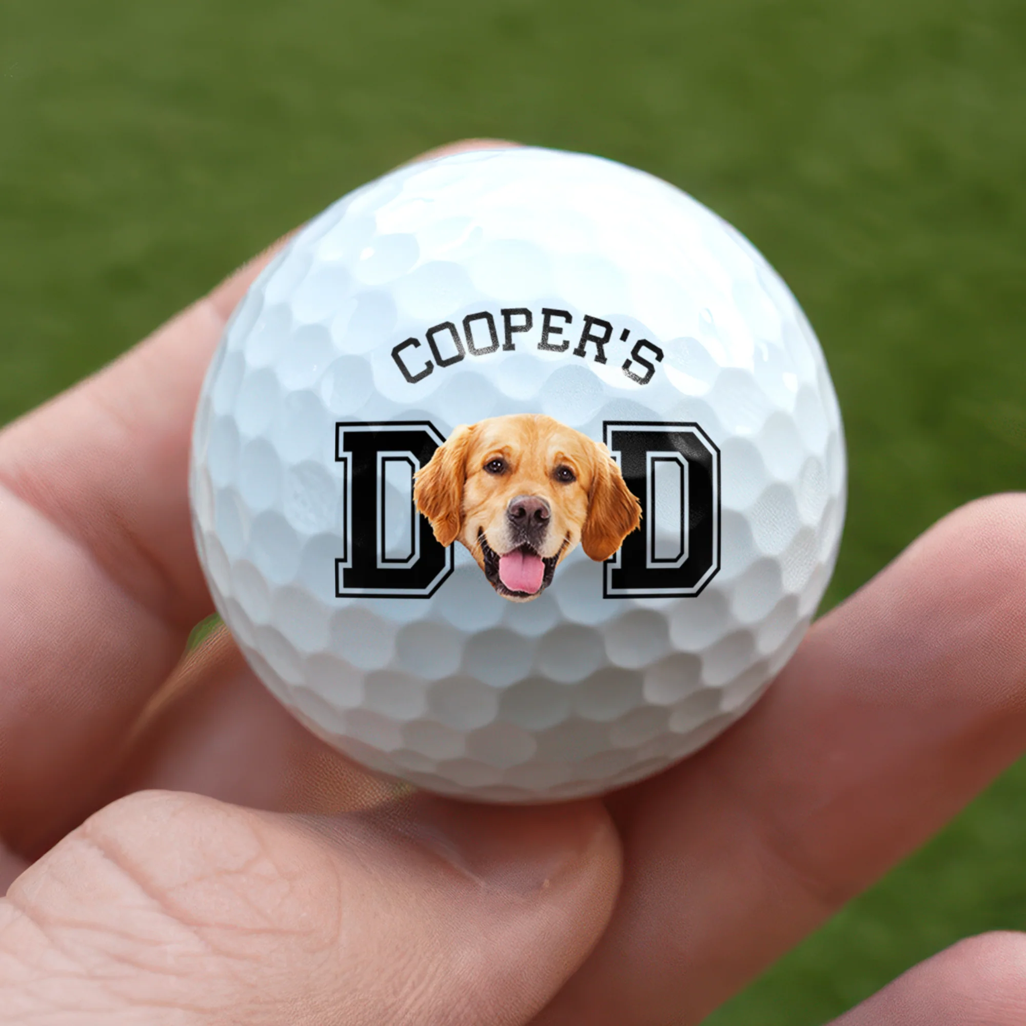 Custom Photo Dog Cat Dad Mom Golf Ball Gift For Pet Lovers HA75 921336 - Image 5