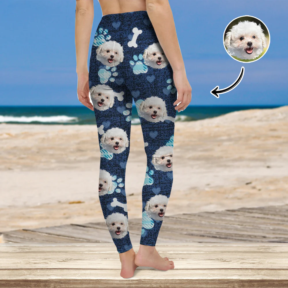 Custom Photo Dog Cat Legging For Pet Lovers HO82 900574 - Image 5