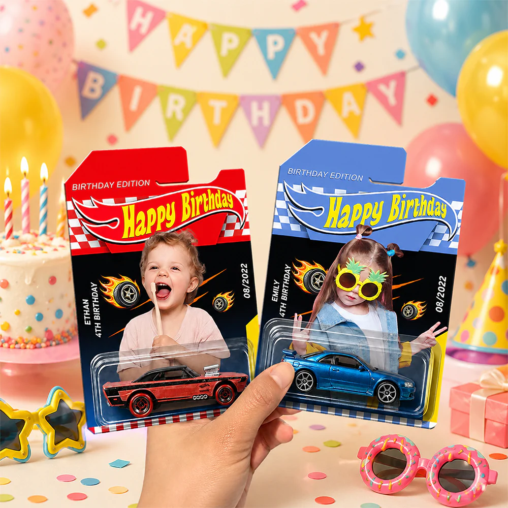 Custom Photo Editable Happy Birthday Wheels Gift For Kids CH07 911694 - Image 3