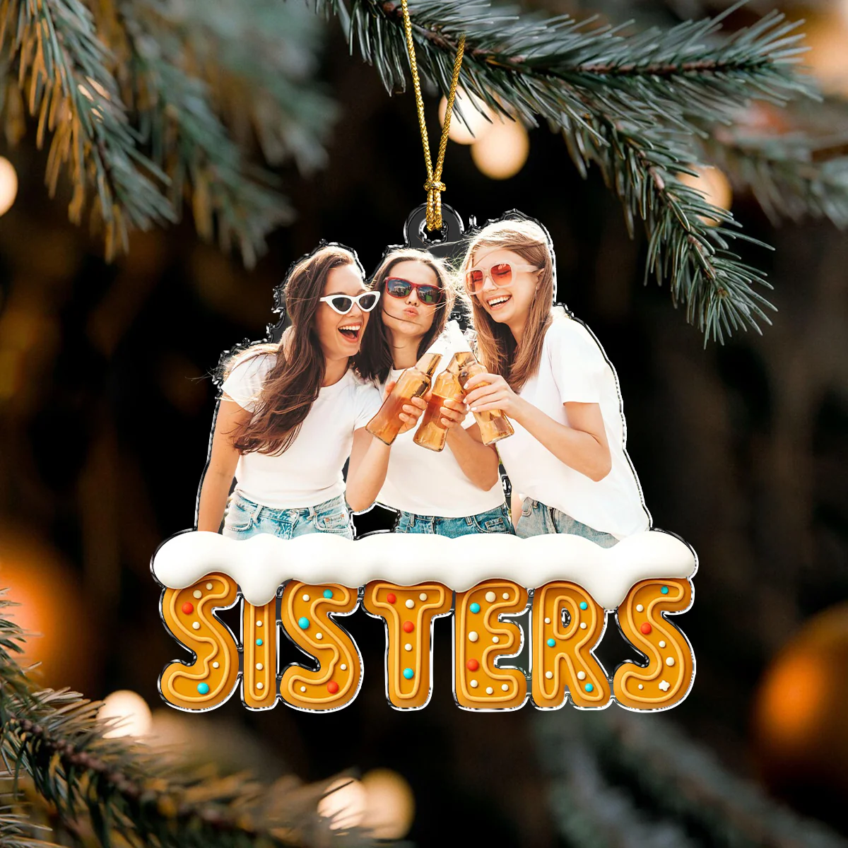 Custom Photo Family Of This Year Christmas Acrylic Ornament HA75 897960 - Image 3