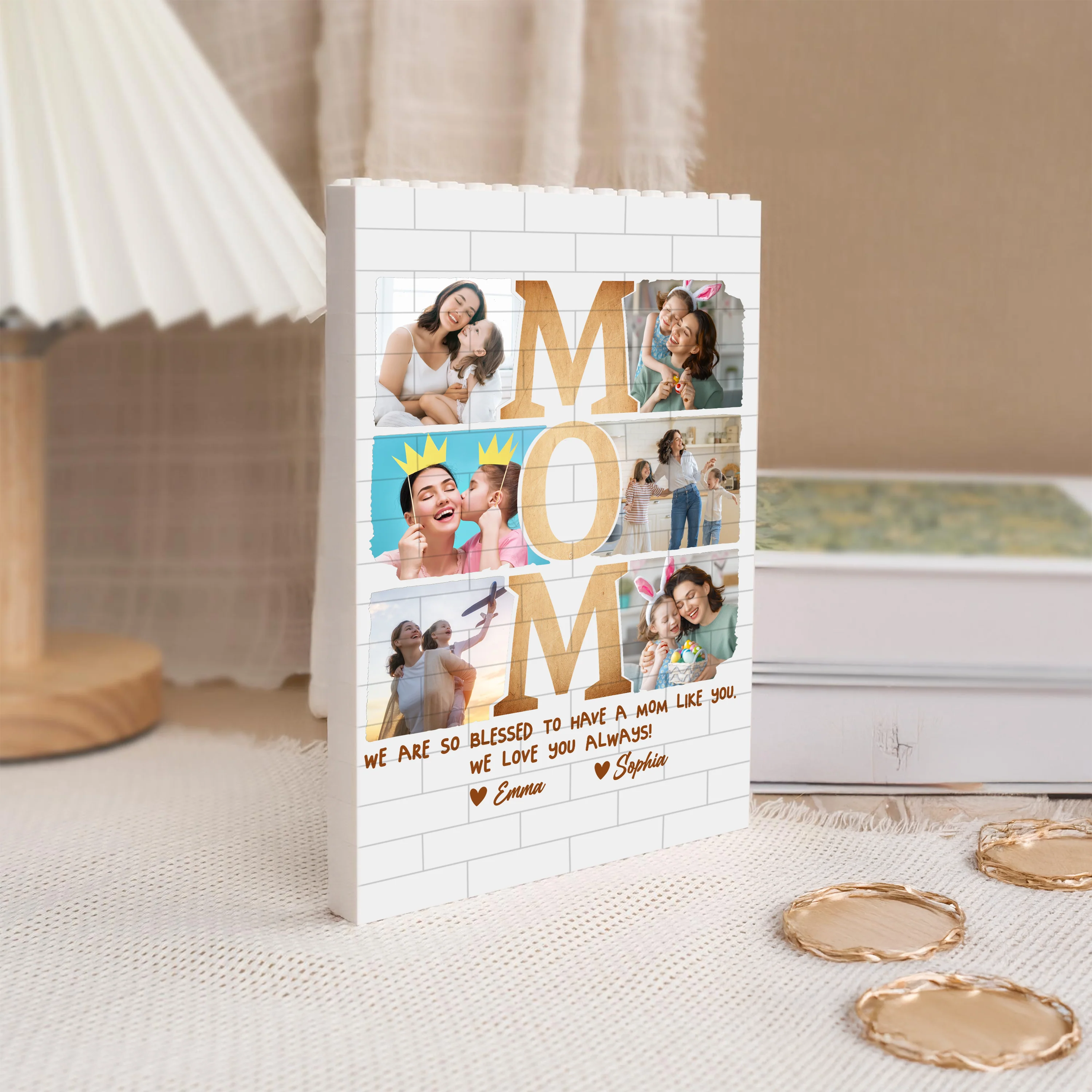Custom Photo I Am So Blessed To Have A Mom Like You Building Block HO82 901426 - Image 4
