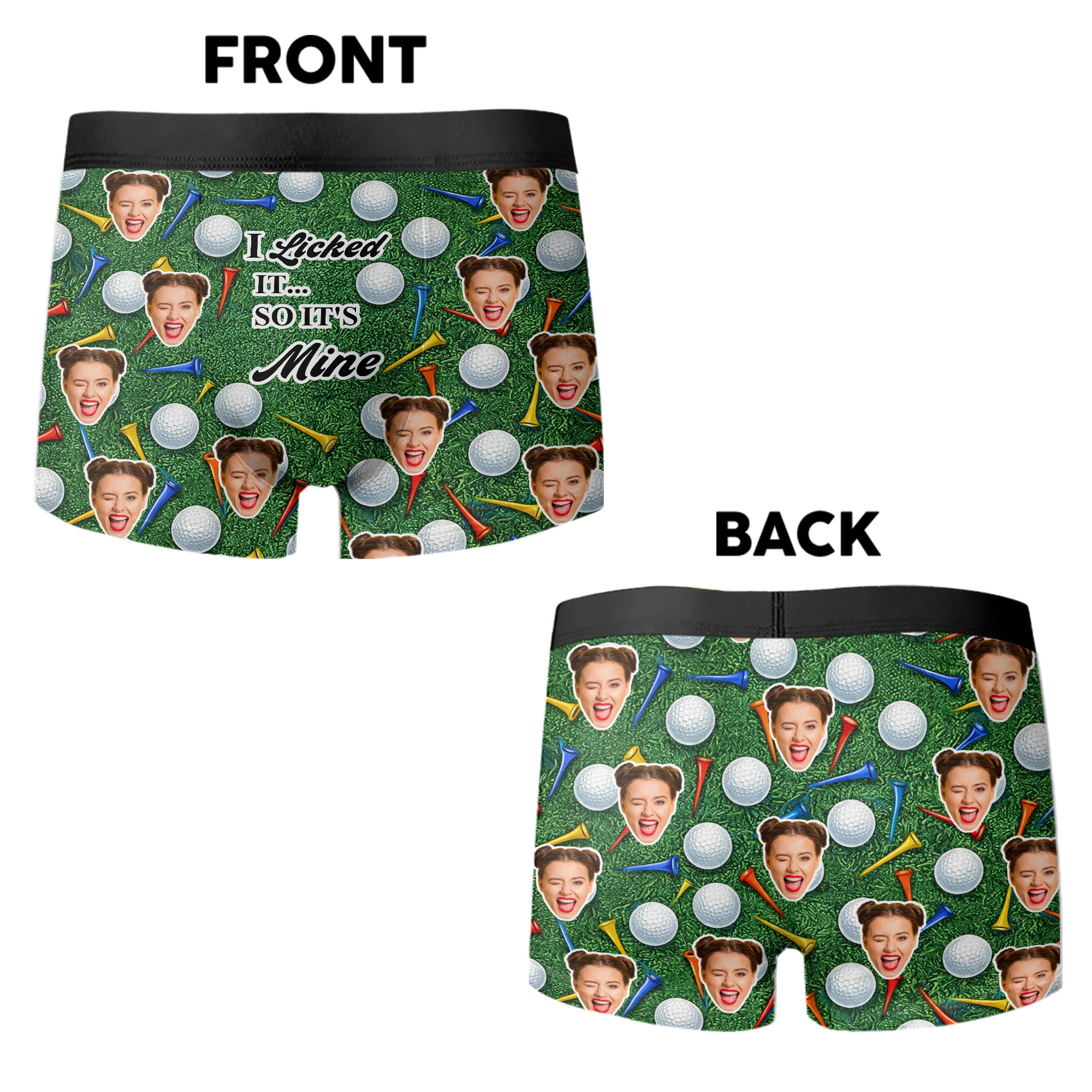 Custom Photo I Licked It Men's Boxer Gift for Golf Lovers LM32 897639 - Image 6
