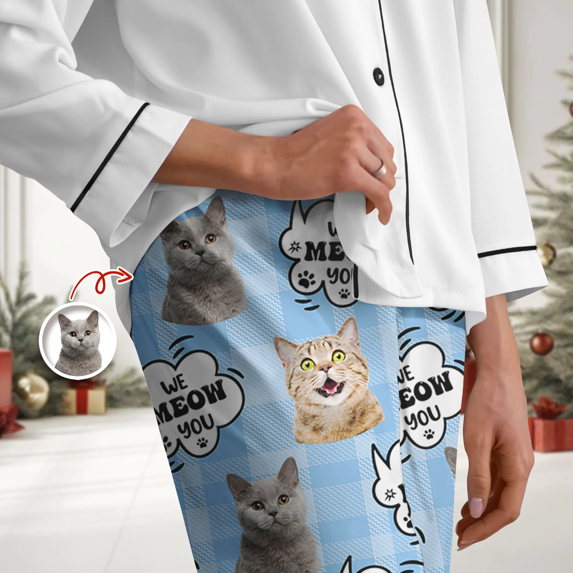 Custom Photo I'm A Cat Person Personalized Sweatpants Gift For Cat Lovers HO82 894392 - Image 7