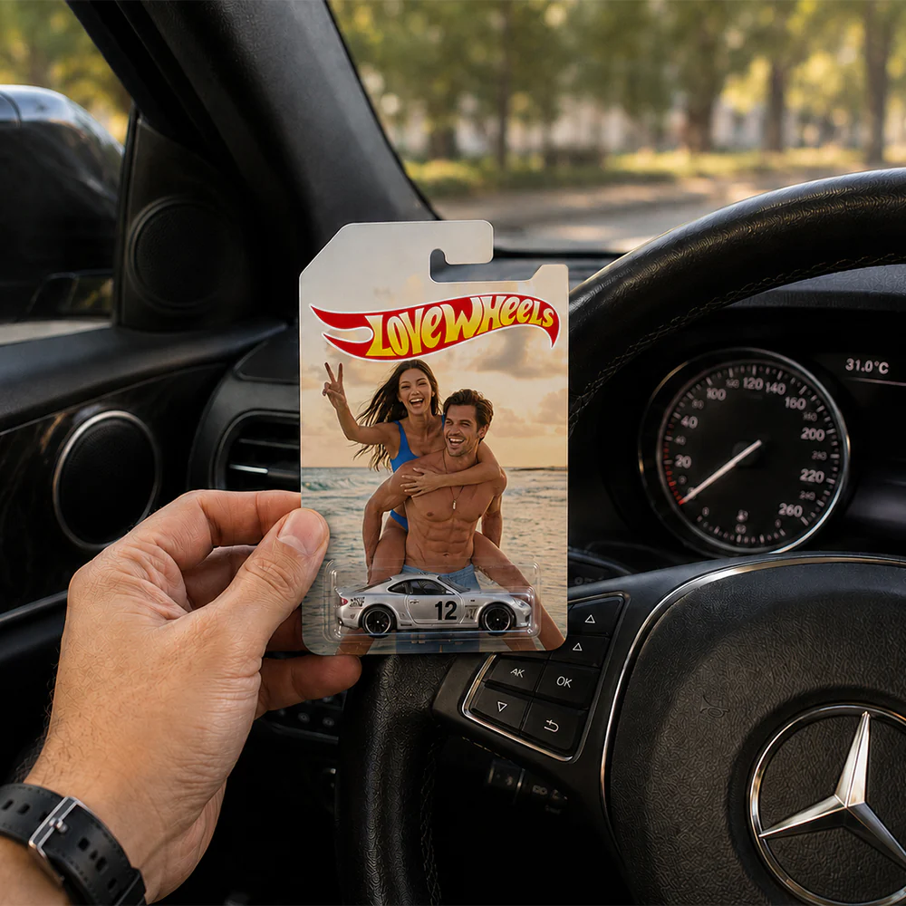 Custom Photo Love Wheels Anniversary Gift For Couple HO82 902638 - Image 2