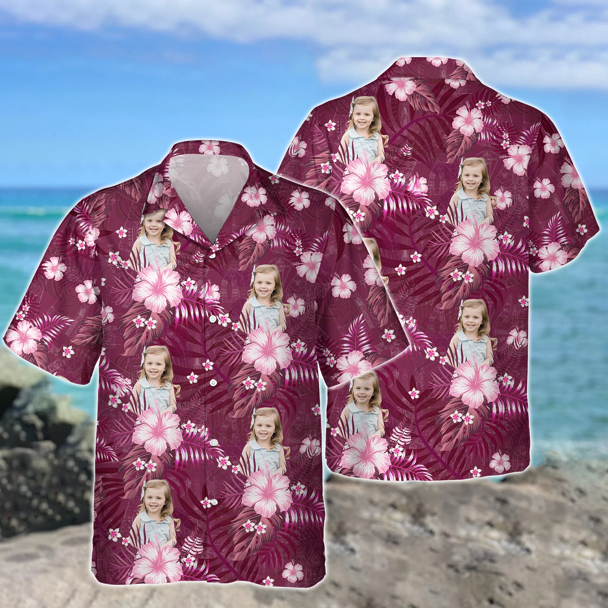Custom Photo Summer Hawaiian Shirt Perfect For Vacations & Gifts LM32 893749 - Image 6