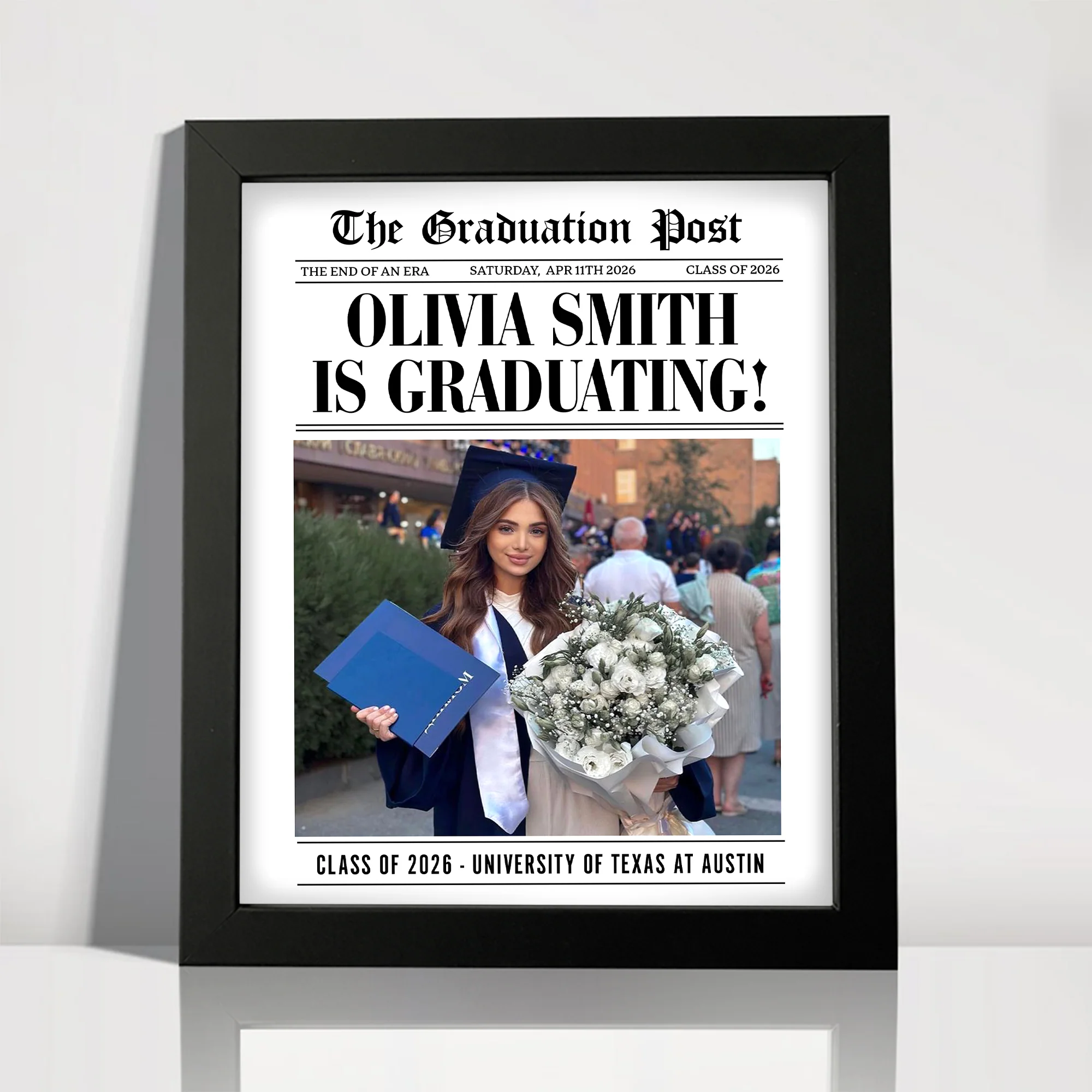Custom Photo The Graduation Post Class Of 2026 Picture Frame LM32 899209 - Image 2