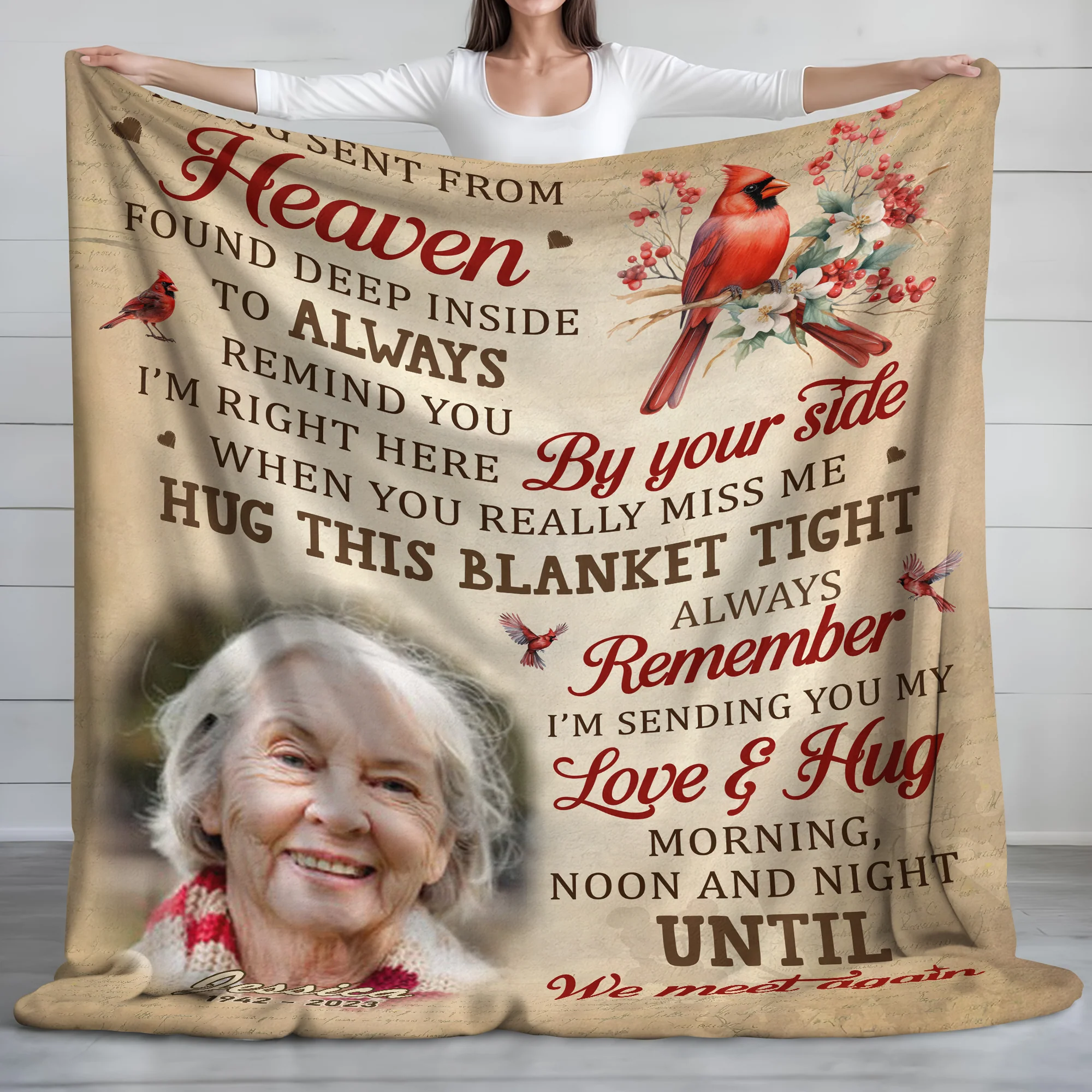 Custom Photo The Spirit Lives On Forever Blanket LM32 893989 - Image 8