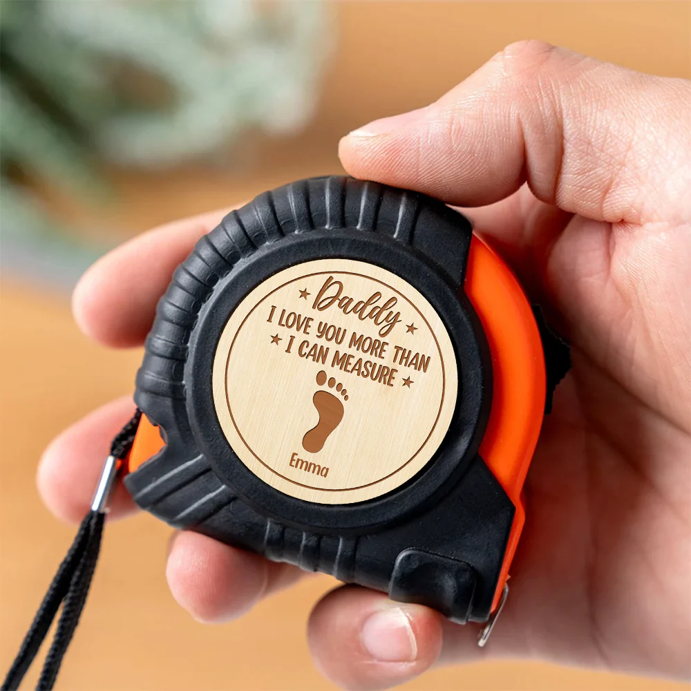 Dad We Love You - Personalized Custom Tape Measure HO82 893974 - Image 2
