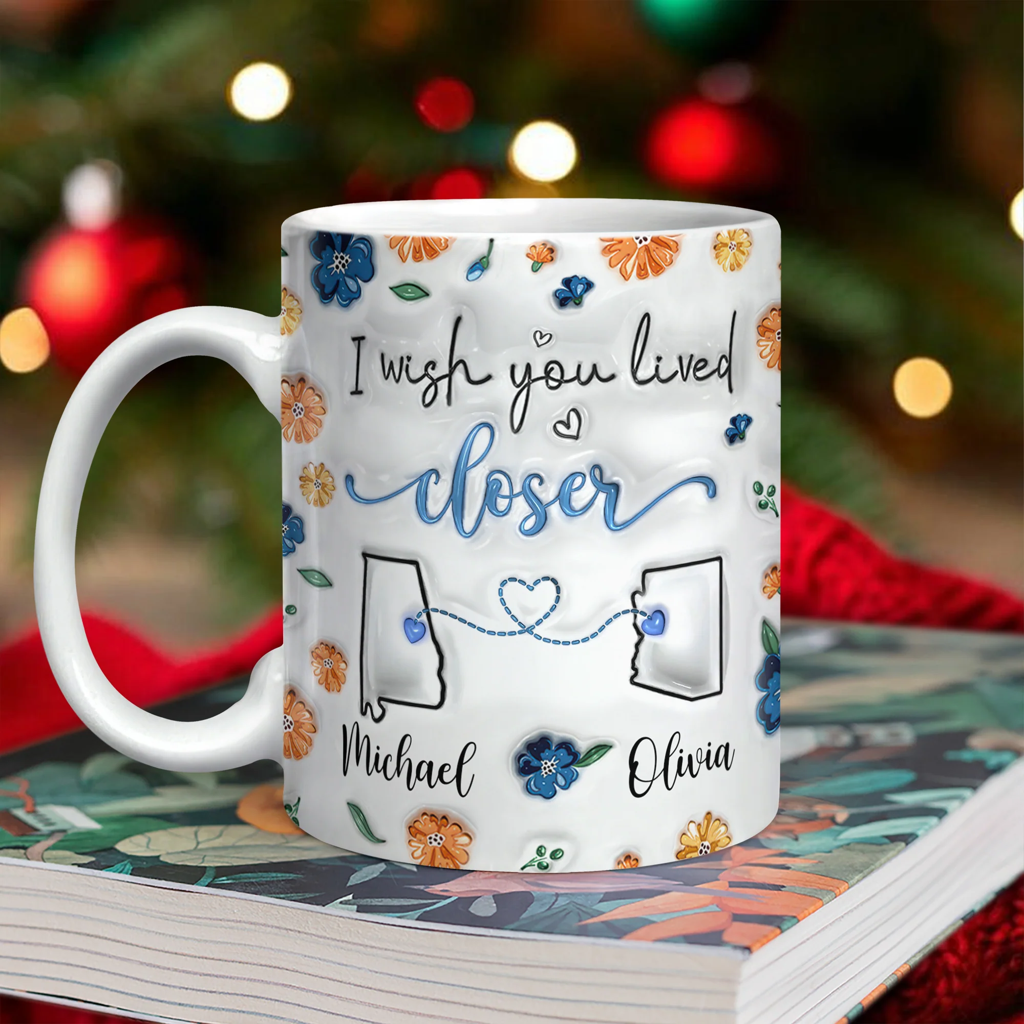 Distance Means So Little When Someone Means So Much - Personalized 3D Mug LM32 895003 - Image 5